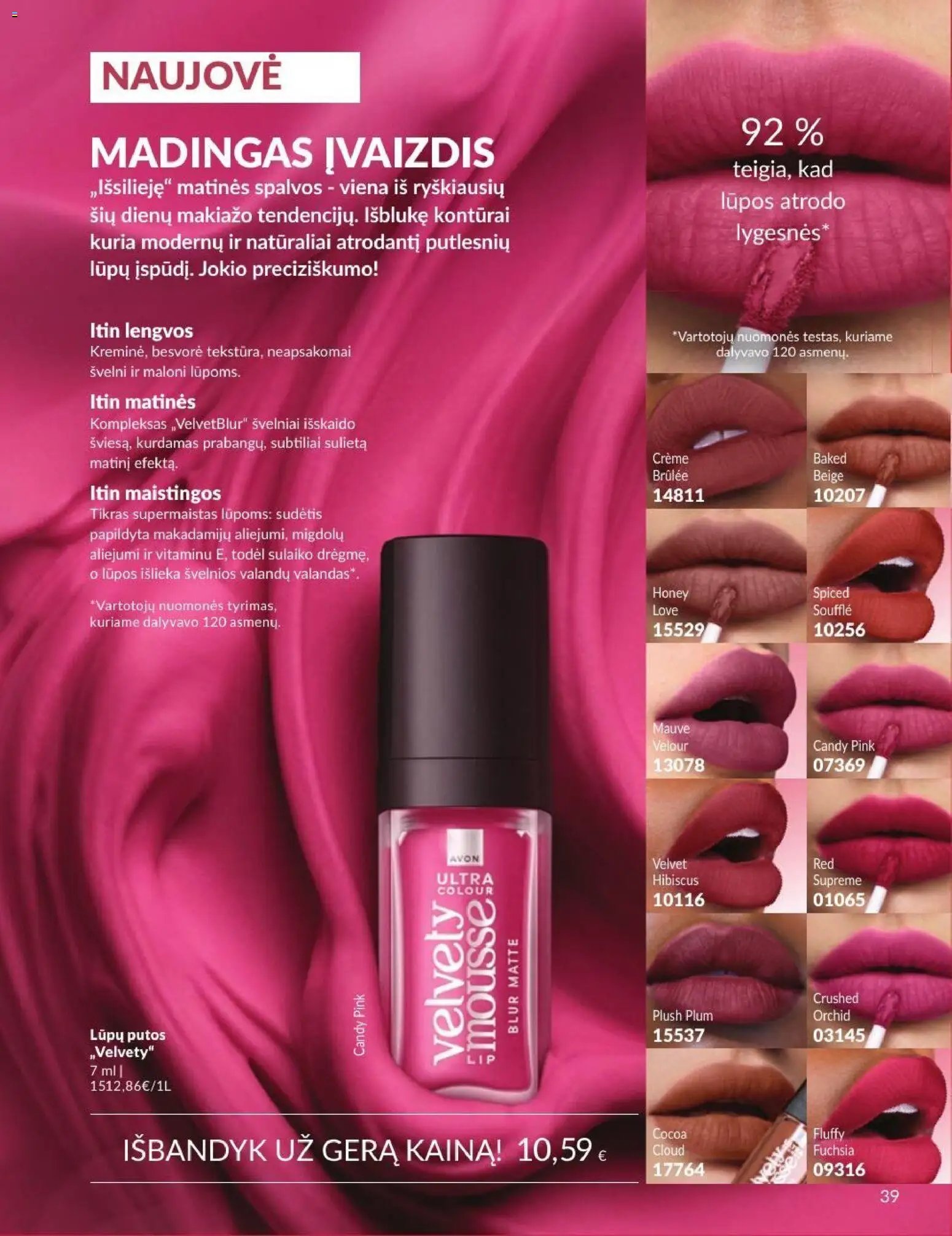Naujas AVON katalogas galioja 2026.09.01 - 2026.09.30