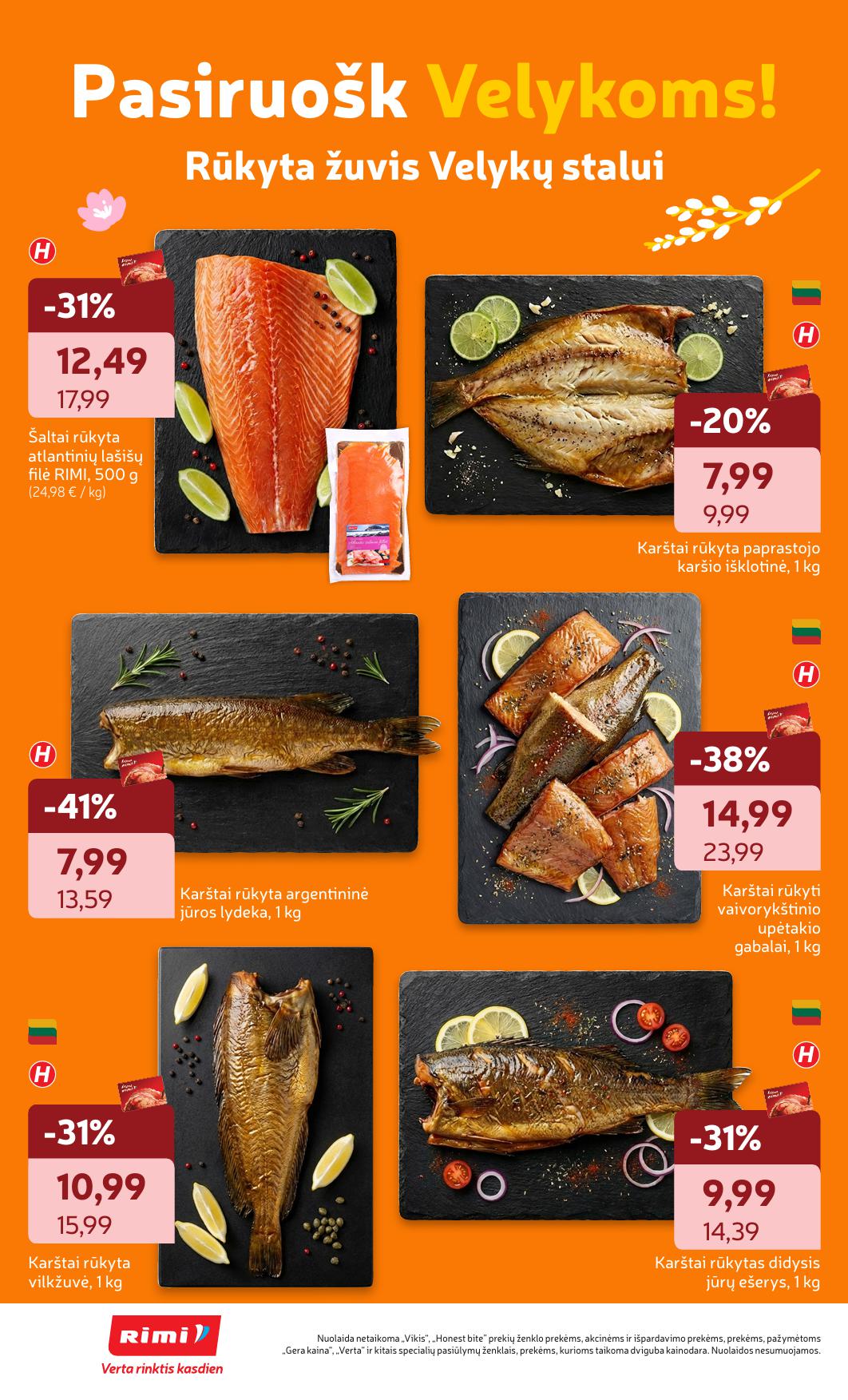 Naujausias RIMI kaininis katalogas 2026.03.24 - 2026.03.30