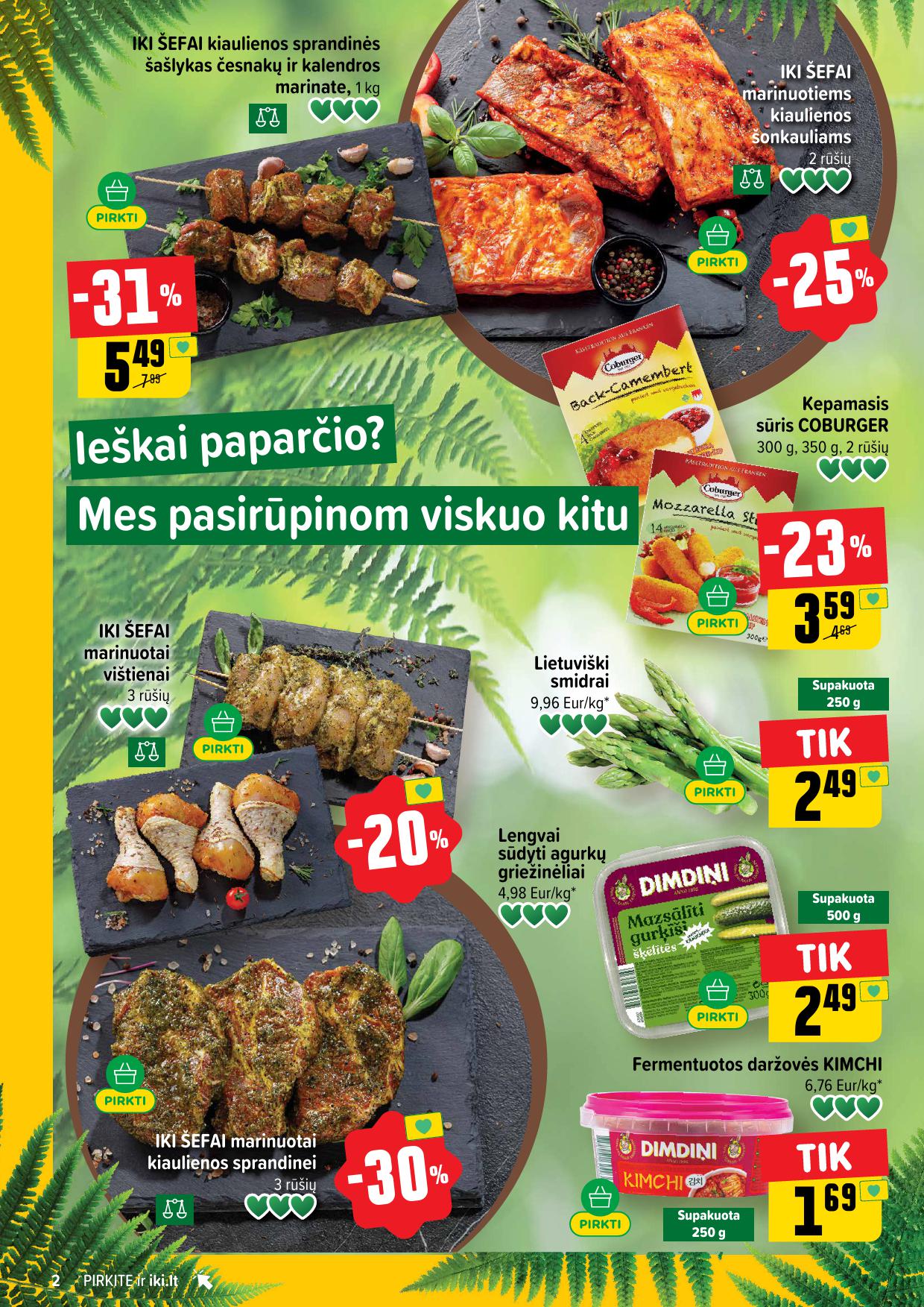 Naujausias IKI kaininis katalogas 2026.06.22 - 2026.06.28