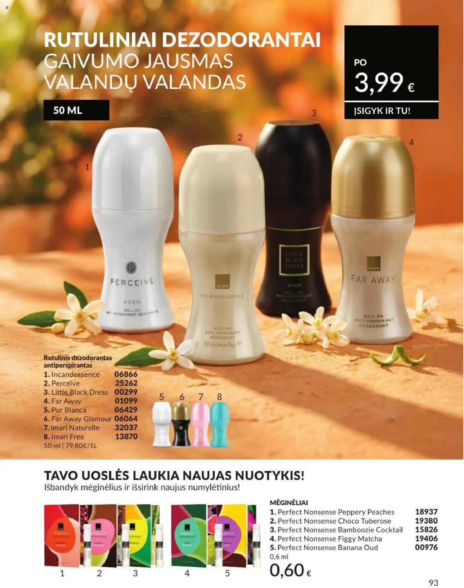 Naujas AVON katalogas galioja 2026.07.01 - 2026.07.31