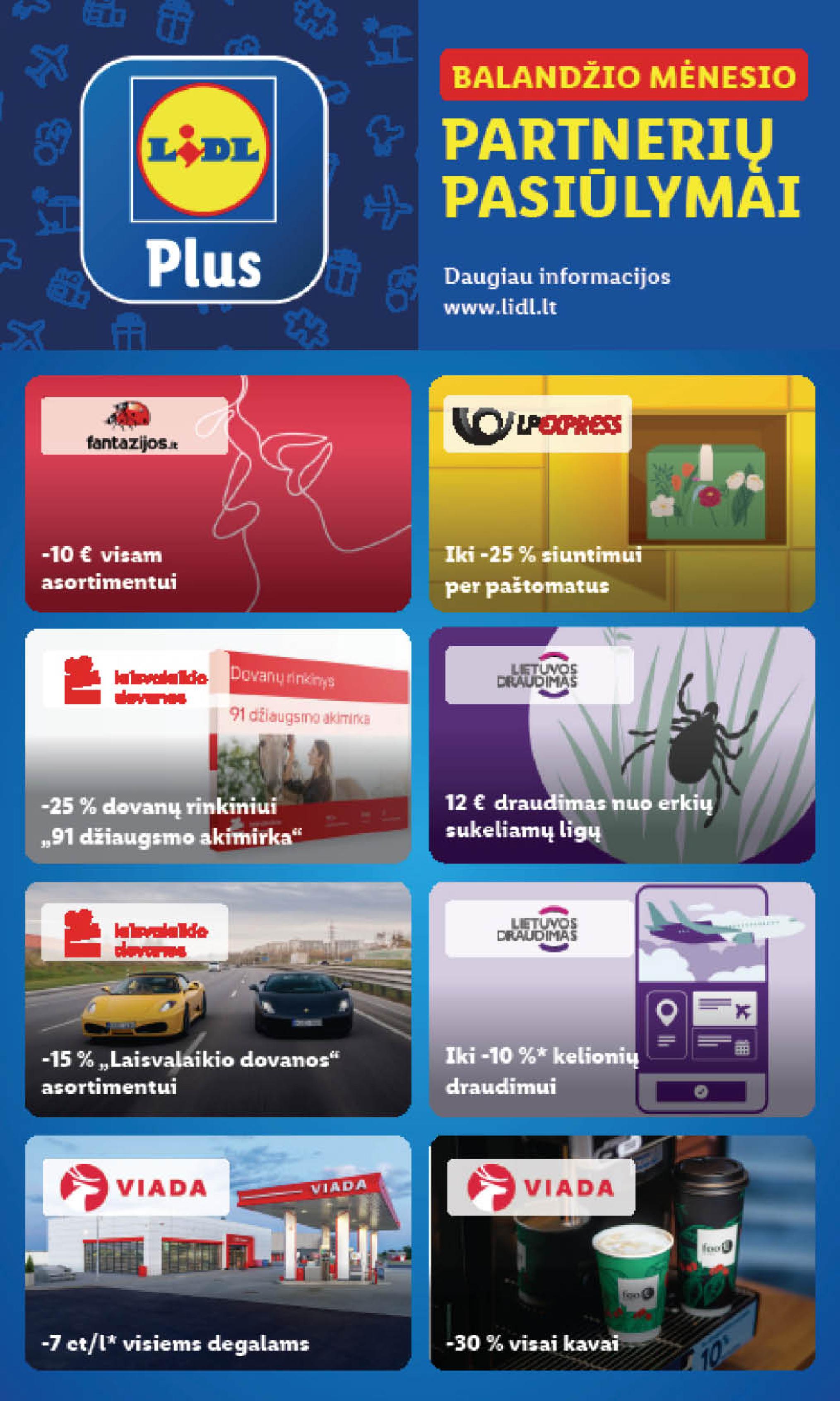 Naujausias LIDL kaininis katalogas 2024.04.15 - 2024.04.21