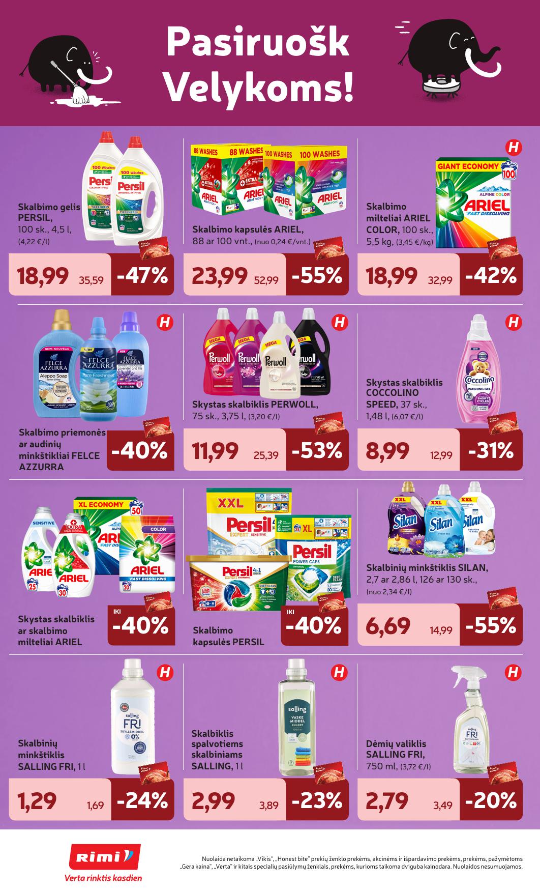 Naujausias RIMI kaininis katalogas 2026.03.10 - 2026.03.16
