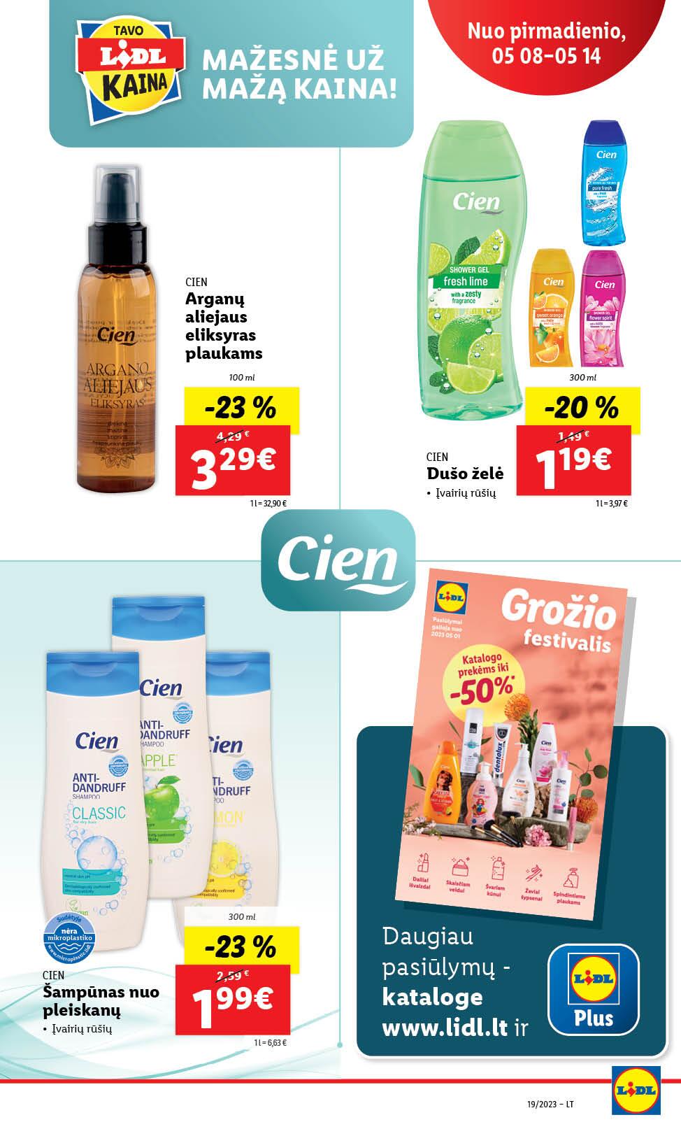 Naujausias LIDL kaininis katalogas 2023.05.08 - 2023.05.14