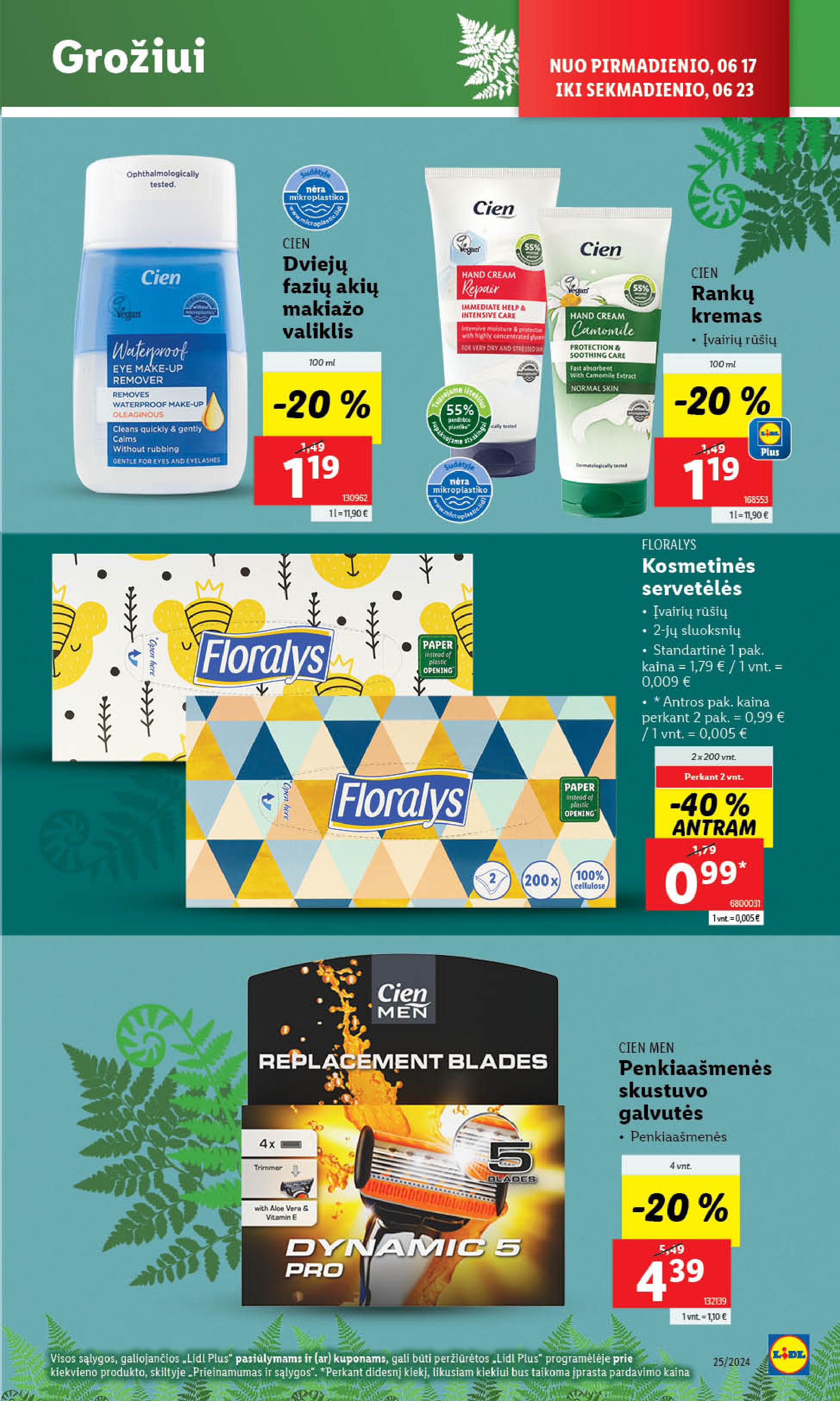Naujausias LIDL kaininis katalogas 2024.06.17 - 2024.06.23