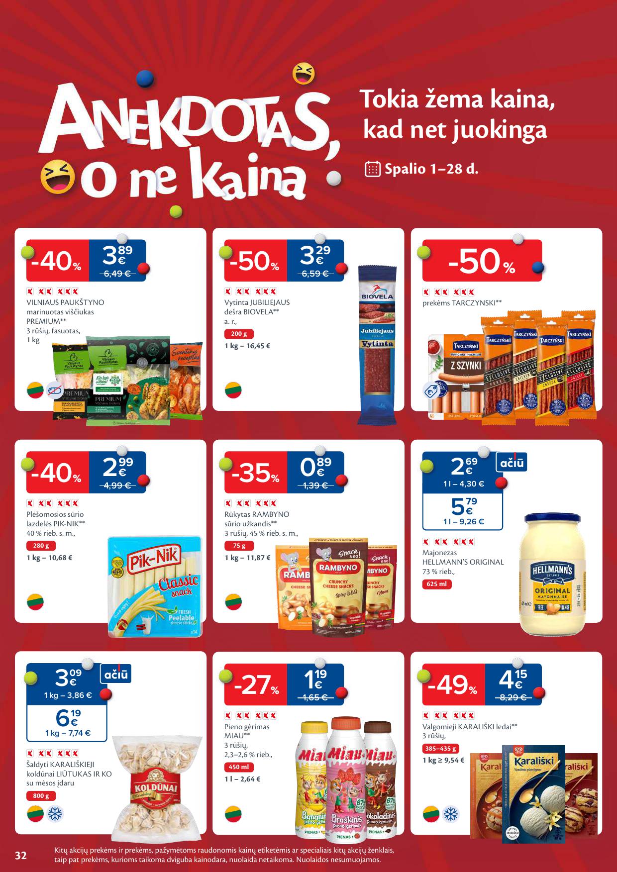 Naujausias MAXIMA kaininis katalogas 2024.10.08 - 2024.10.14(Pasibaigęs)