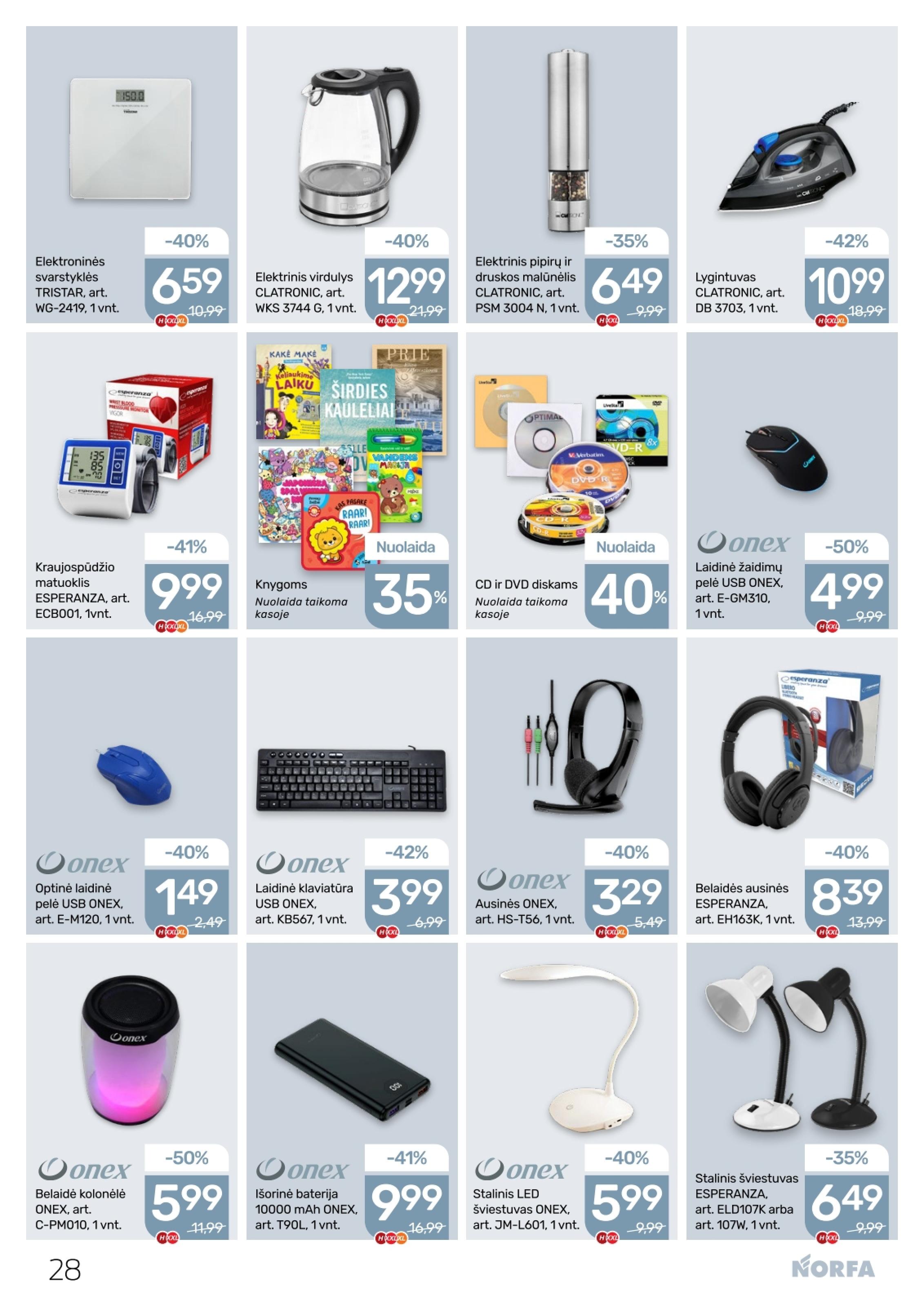 Naujausias NORFA kaininis katalogas 2026.02.05 - 2026.02.18