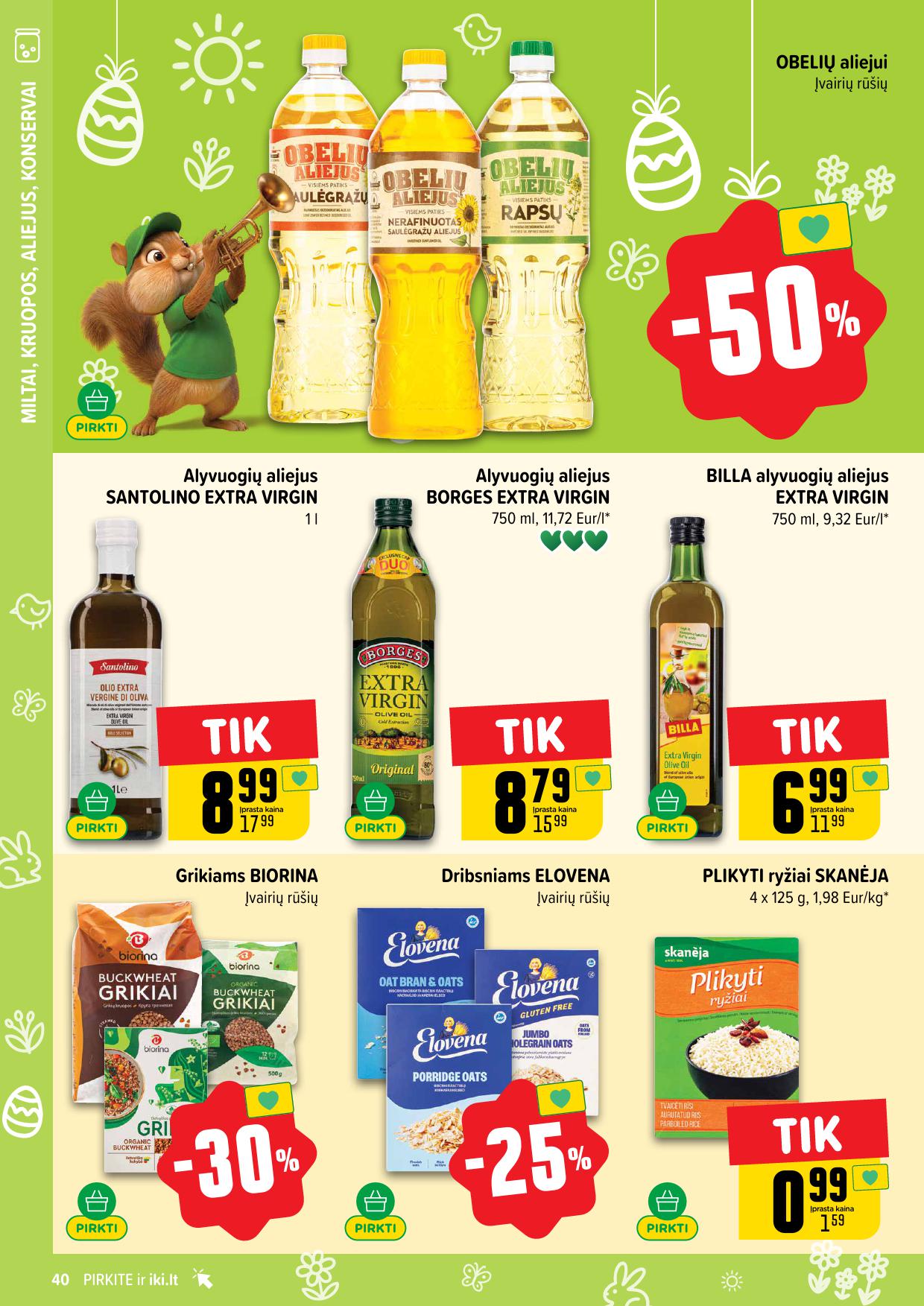 Naujausias IKI kaininis katalogas 2026.03.23 - 2026.03.29