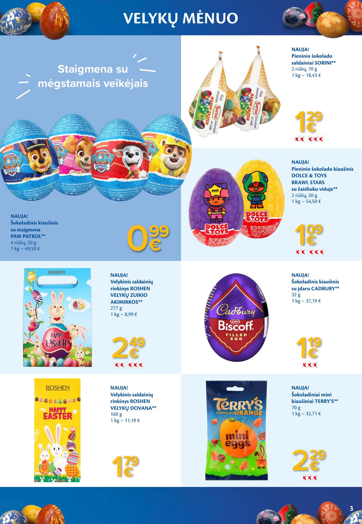 MAXIMA katalogas "VELYKŲ MĖNUO" 2026.03.03 - 2026.04.06