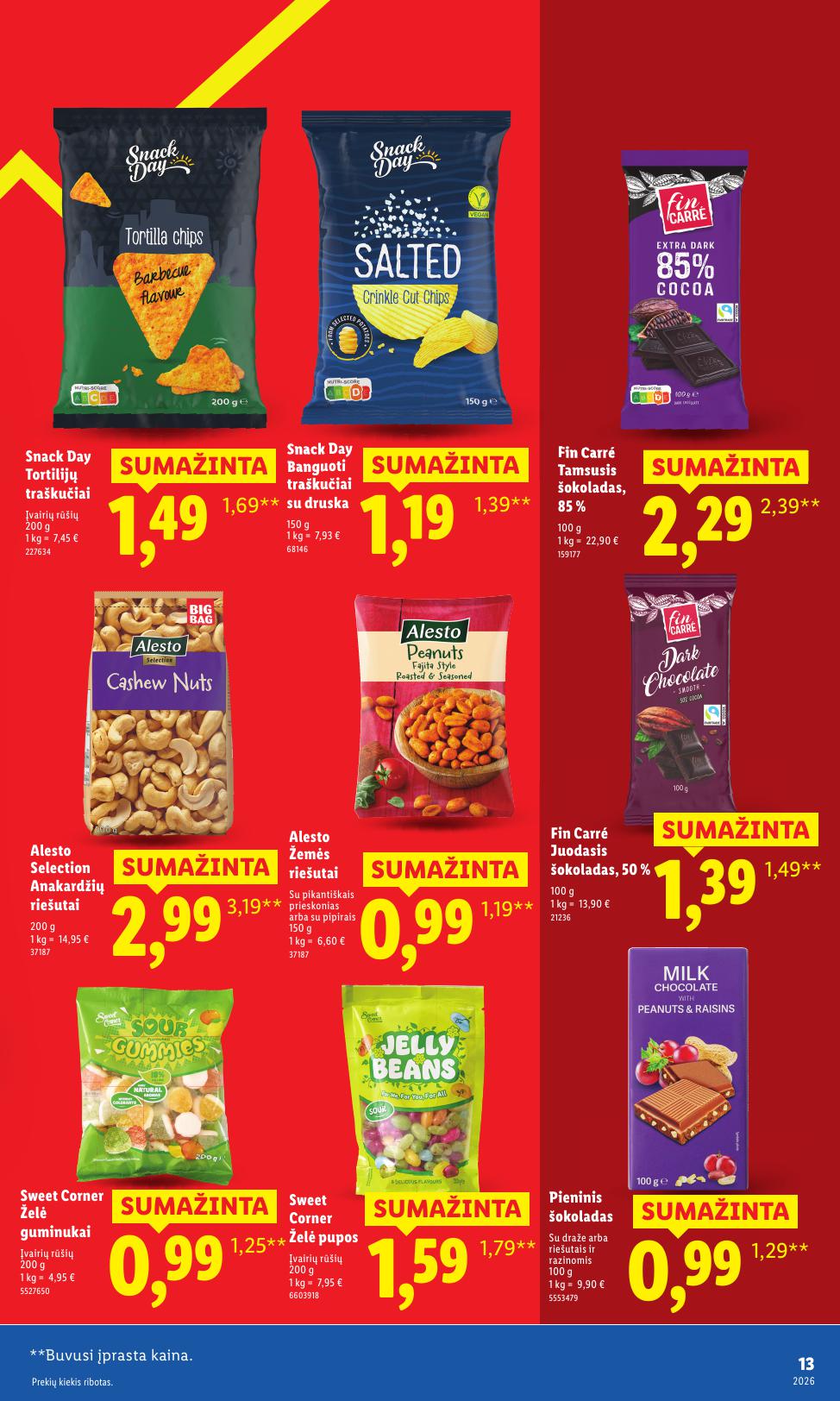 LIDL nuolaidų katalogas "Nr.1 Pažadas Jums"