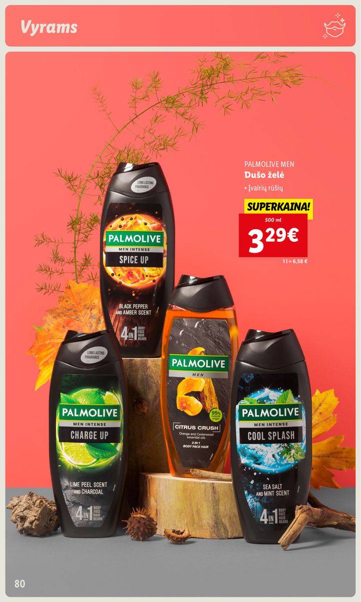 LIDL prekių katalogas "Grožio festivalis" galioja nuo 2023.10.05