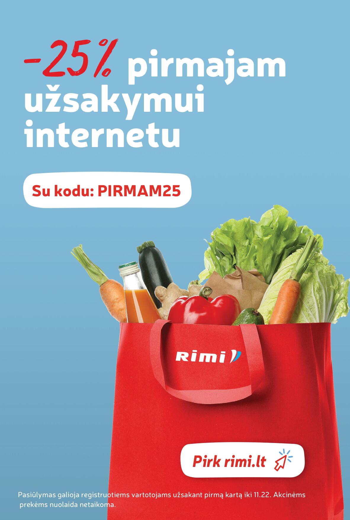 Naujausias RIMI kaininis katalogas 2023.11.14 - 2023.11.20