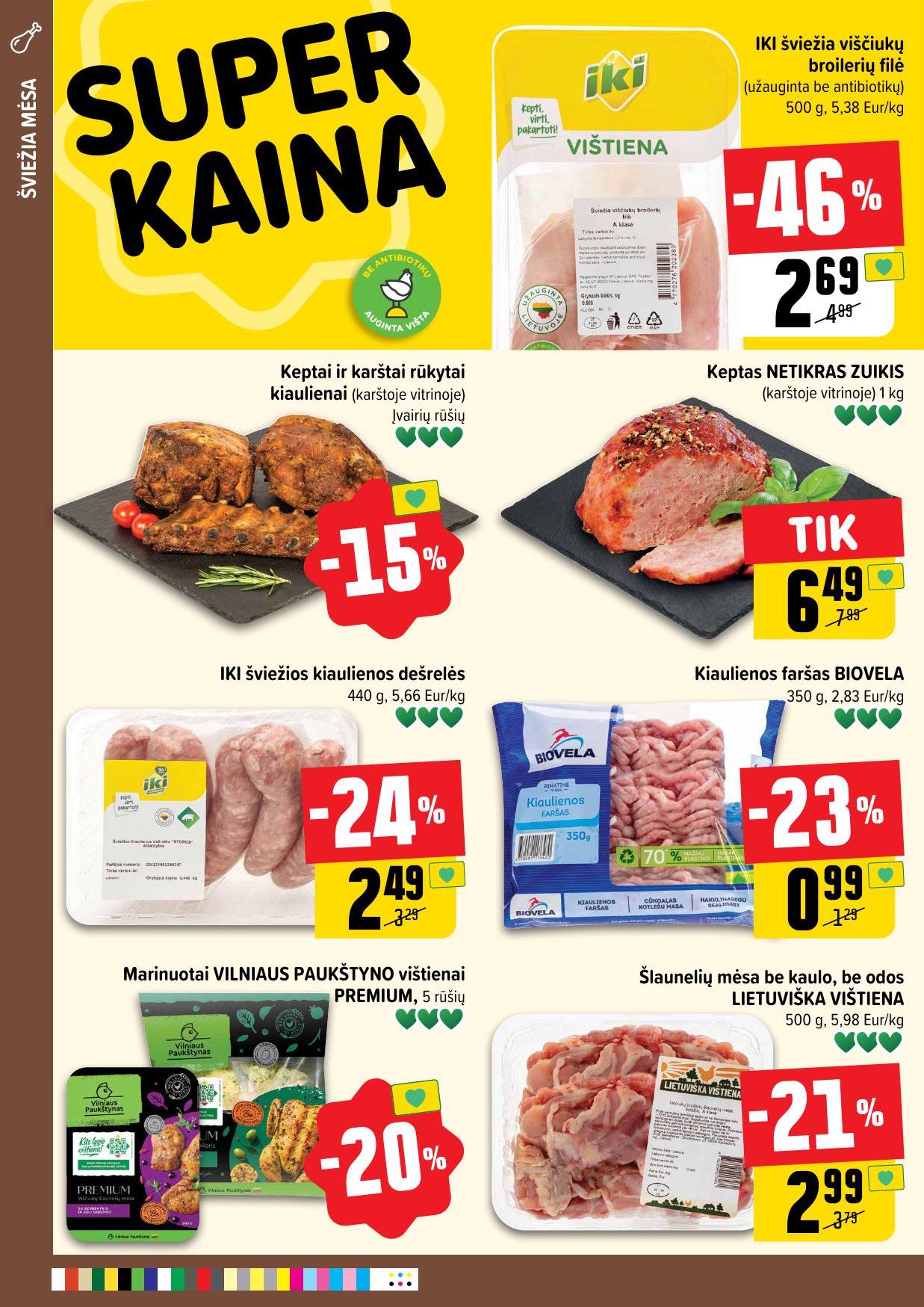 Naujausias IKI kaininis katalogas 2024.03.18 - 2024.03.24