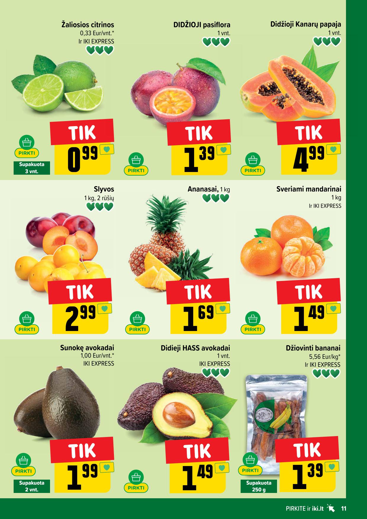 Naujausias IKI kaininis katalogas 2026.04.13 - 2026.04.19