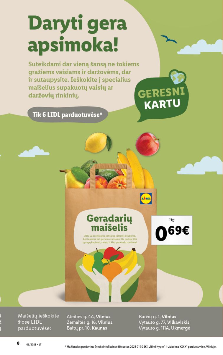 Naujausias LIDL kaininis katalogas 2023.02.06 - 2023.02.12