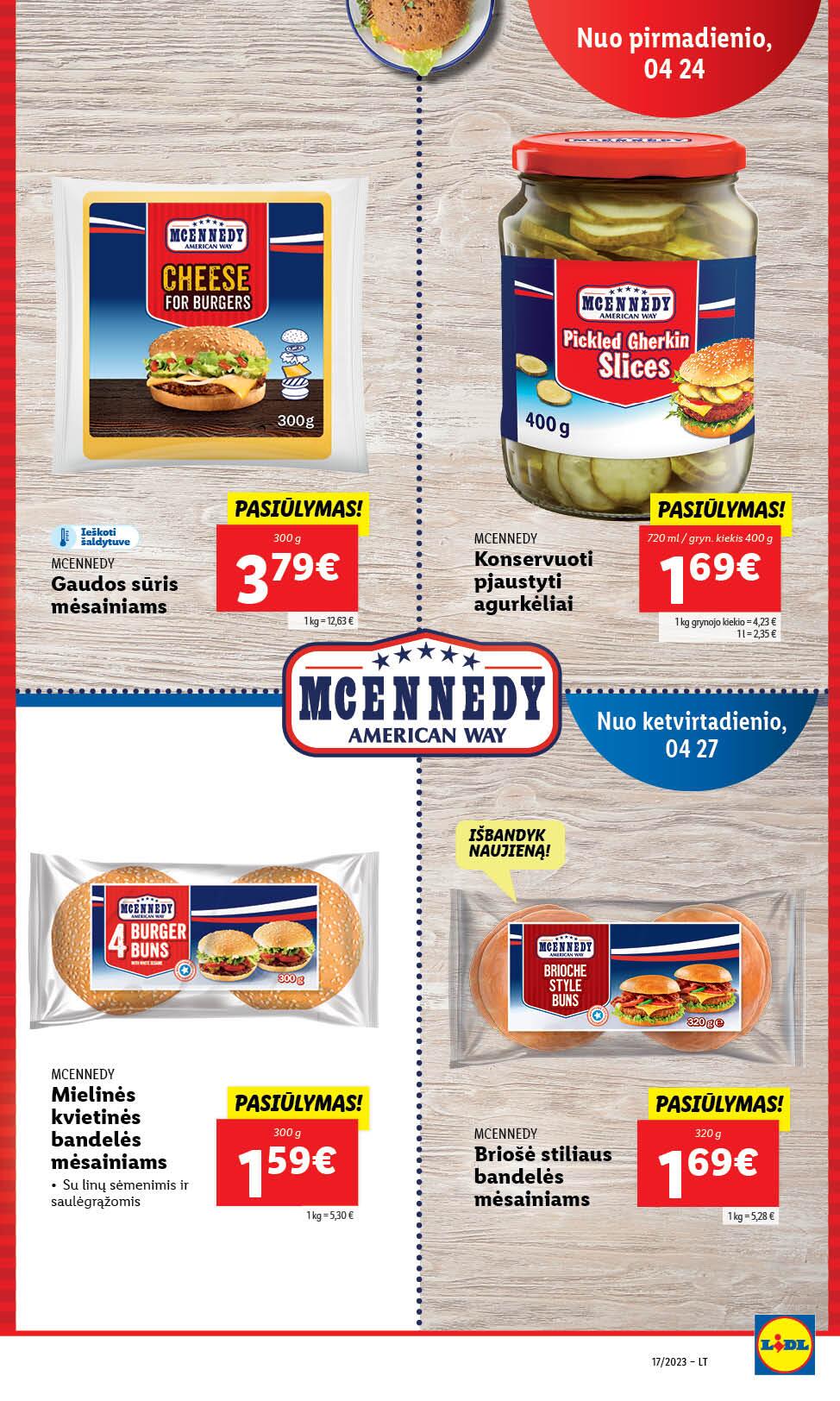 Naujausias LIDL kaininis katalogas 2023.04.24 - 2023.04.30