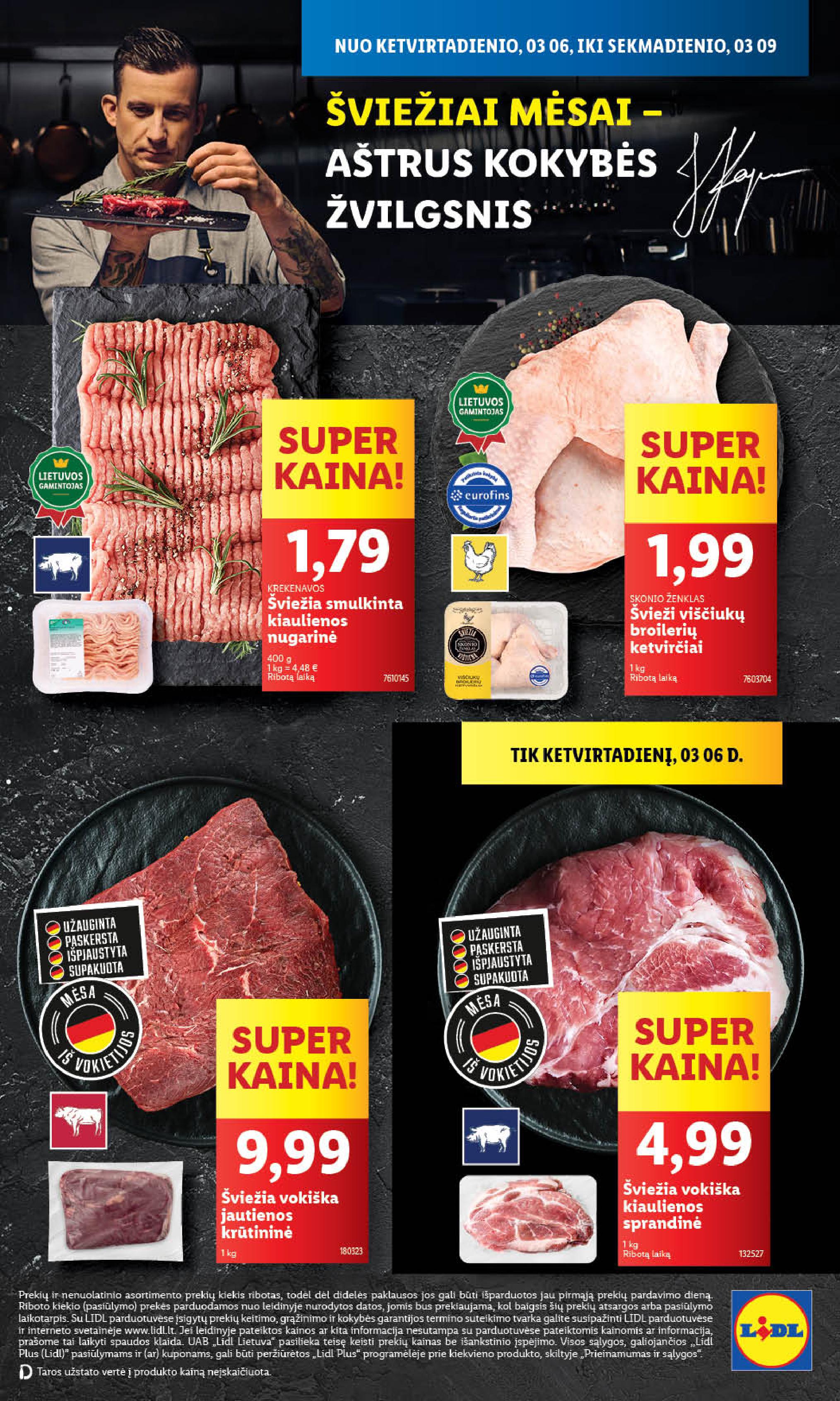 Naujausias LIDL kaininis katalogas 2025.03.03 - 2025.03.09