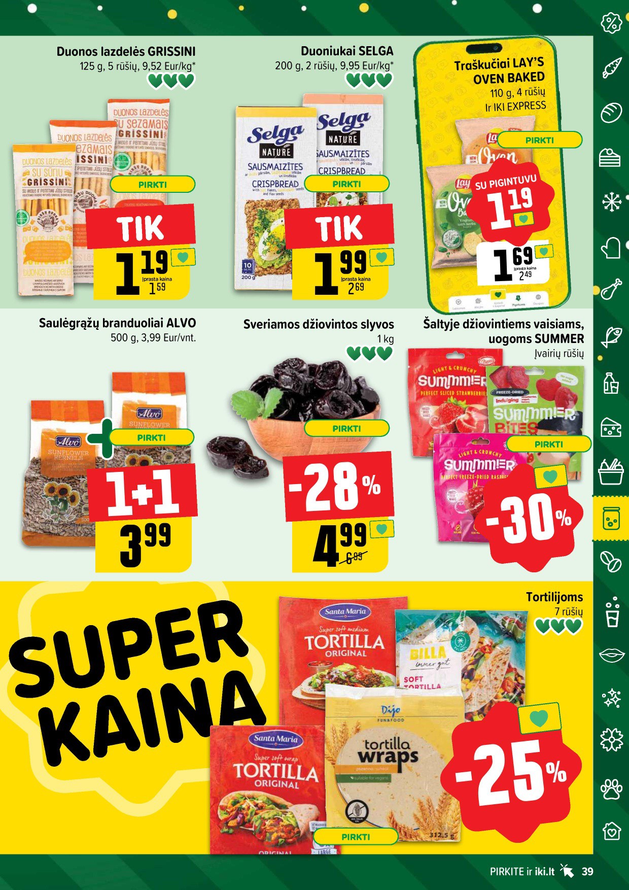 Naujausias IKI kaininis katalogas 2024.12.23 - 2024.12.29