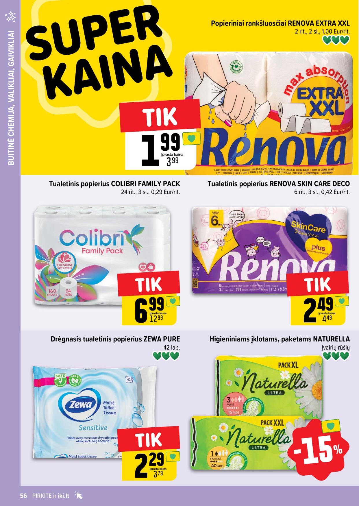 Naujausias IKI kaininis katalogas 2024.04.08 - 2024.04.14