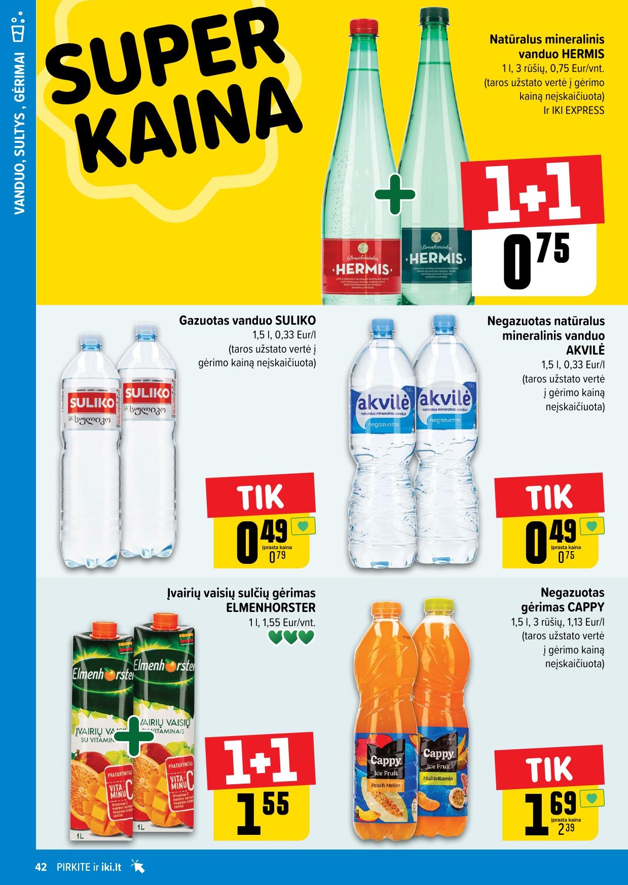 Naujausias IKI kaininis katalogas 2024.05.20 - 2024.05.26
