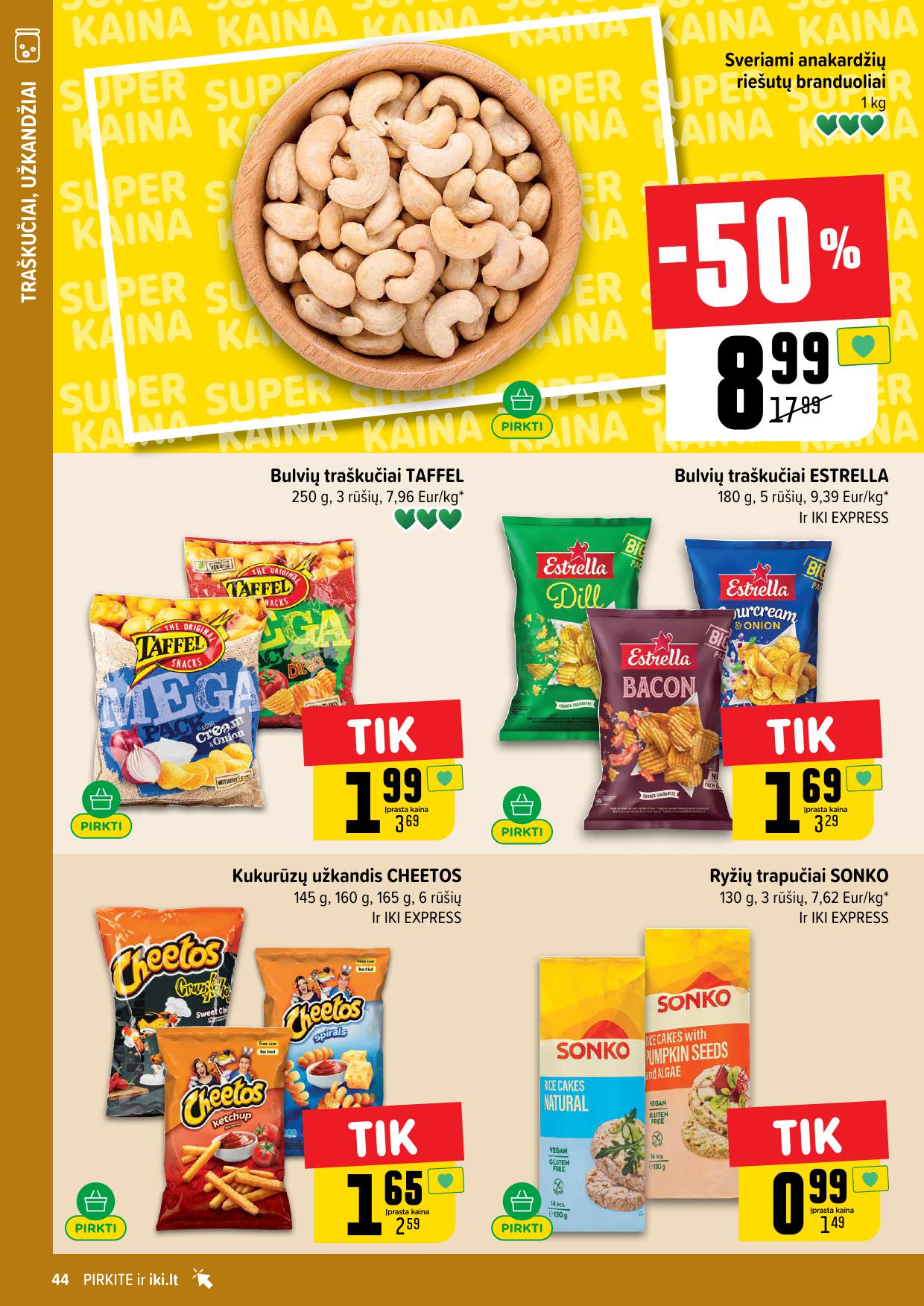 Naujausias IKI kaininis katalogas 2026.02.16 - 2026.02.22