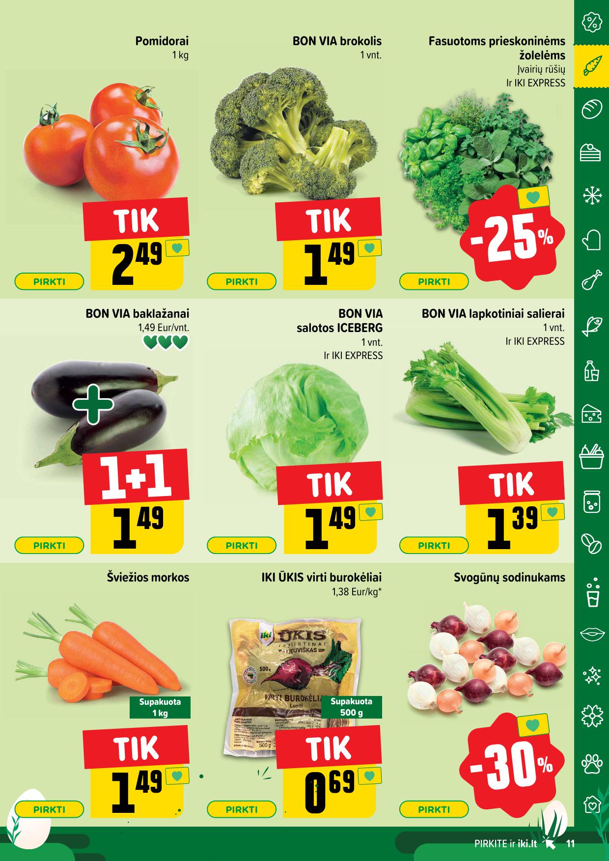 IKI SAVAITĖLĖ akcijų ir nuolaidų leidinys Nr.15 2025.04.07 - 2025.04.13