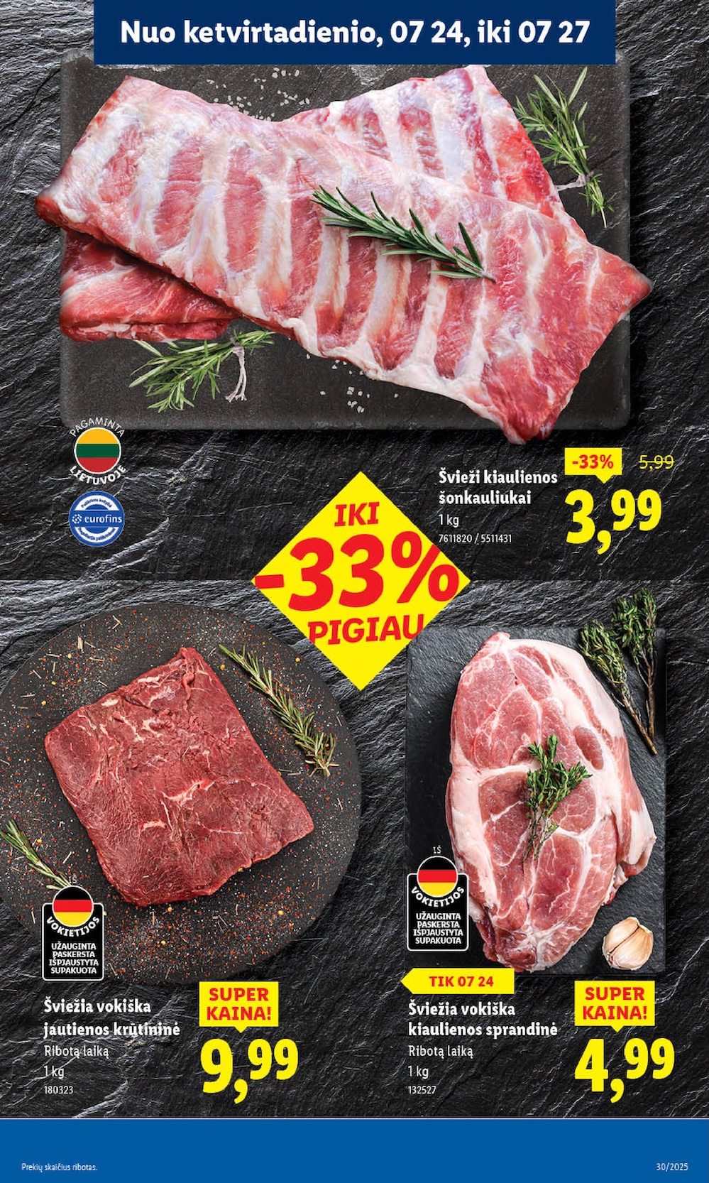 Naujausias LIDL kaininis katalogas 2025.07.21 - 2025.07.27