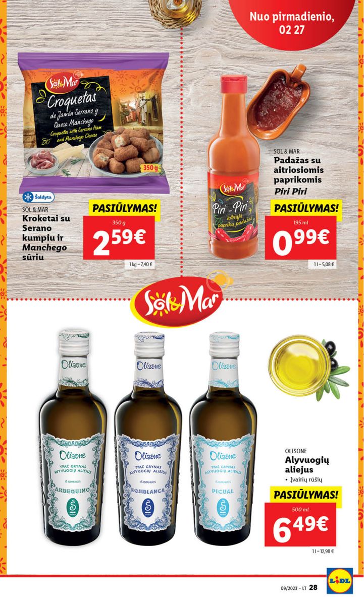 Naujausias LIDL kaininis katalogas 2023.02.27 - 2023.03.05