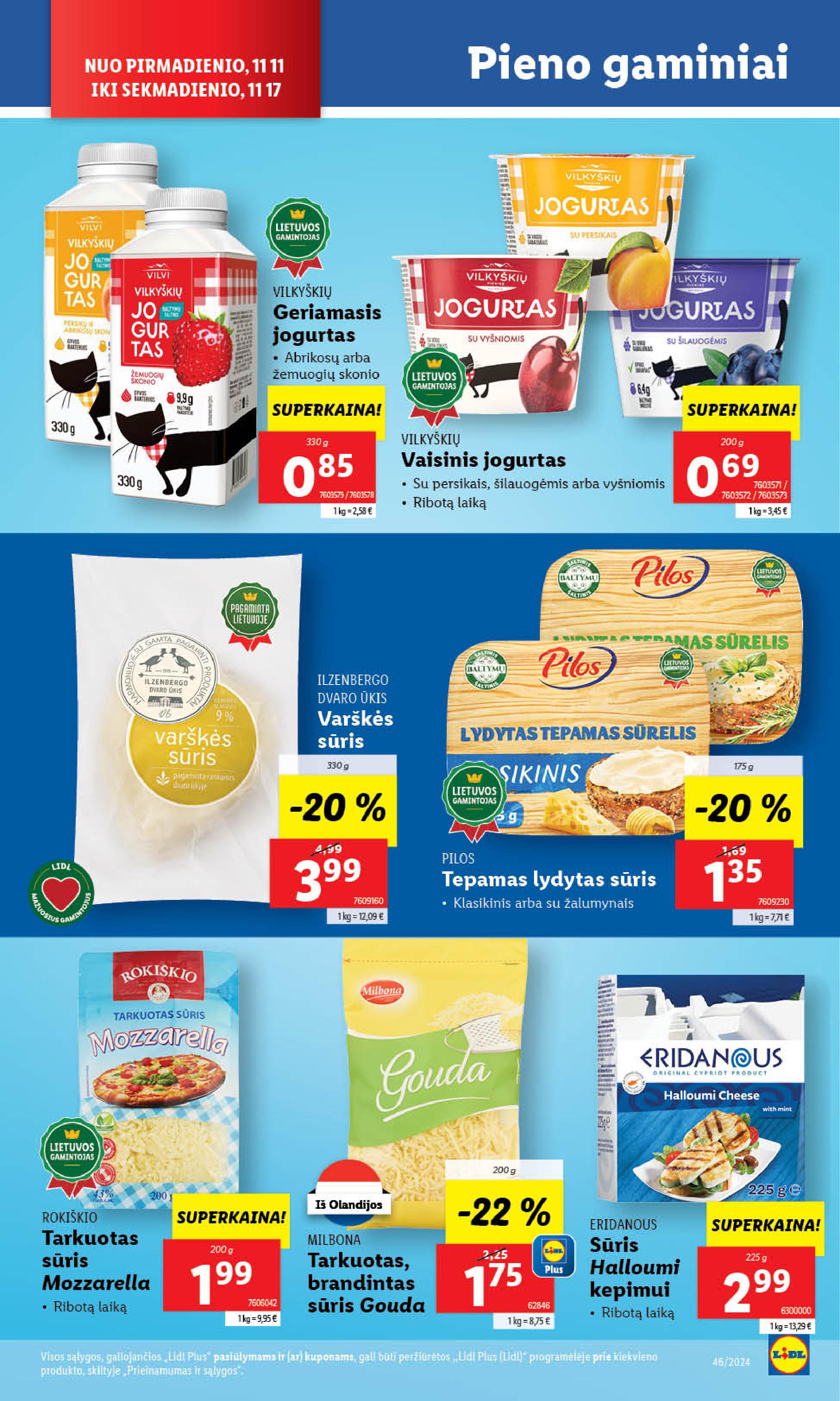 Naujausias LIDL kaininis katalogas 2024.11.11 - 2024.11.17