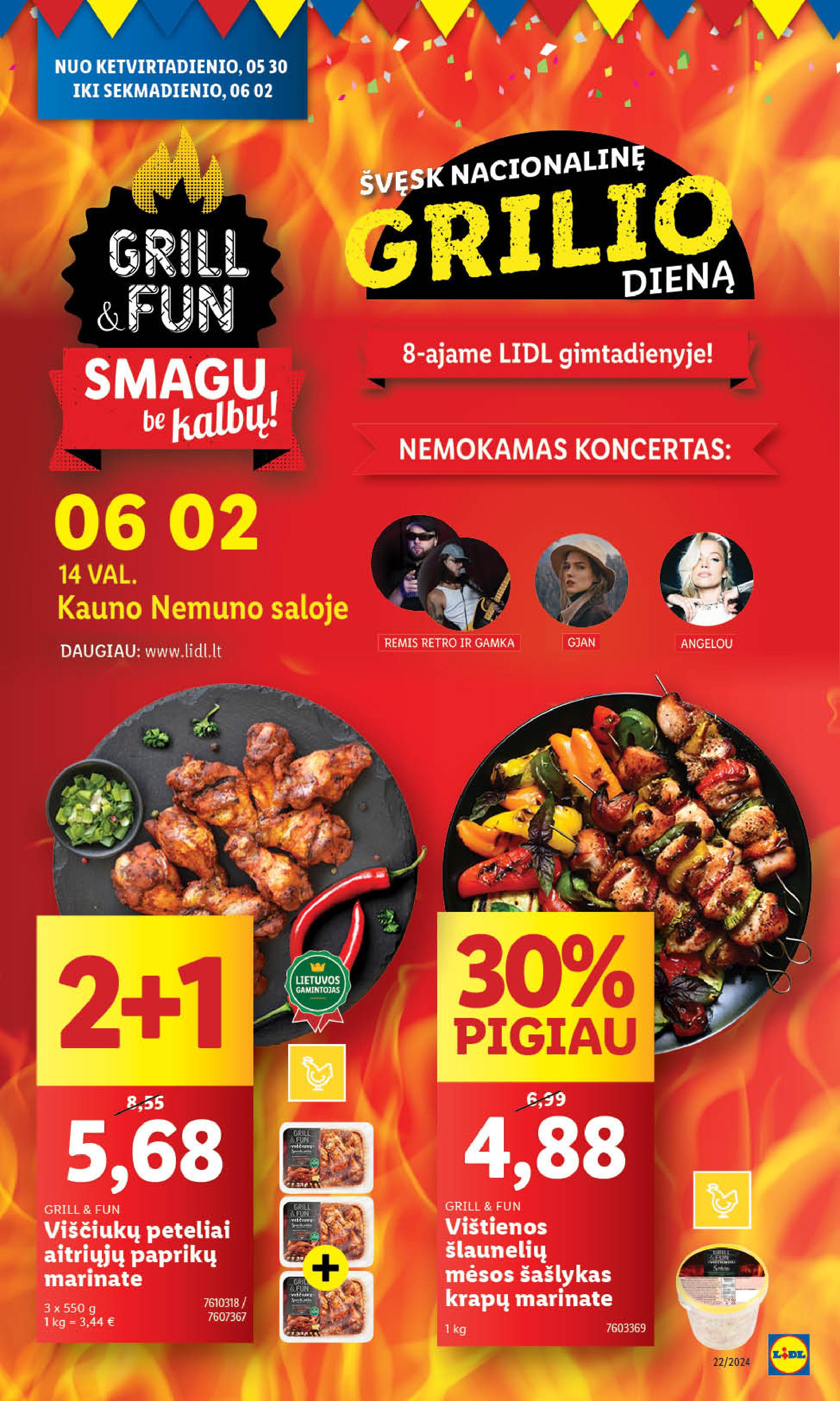 Naujausias LIDL kaininis katalogas 2024.05.27 - 2024.06.02