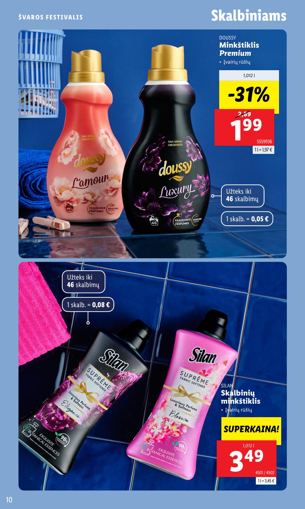 LIDL katalogas "Švaros festivalis" galioja nuo kovo 3