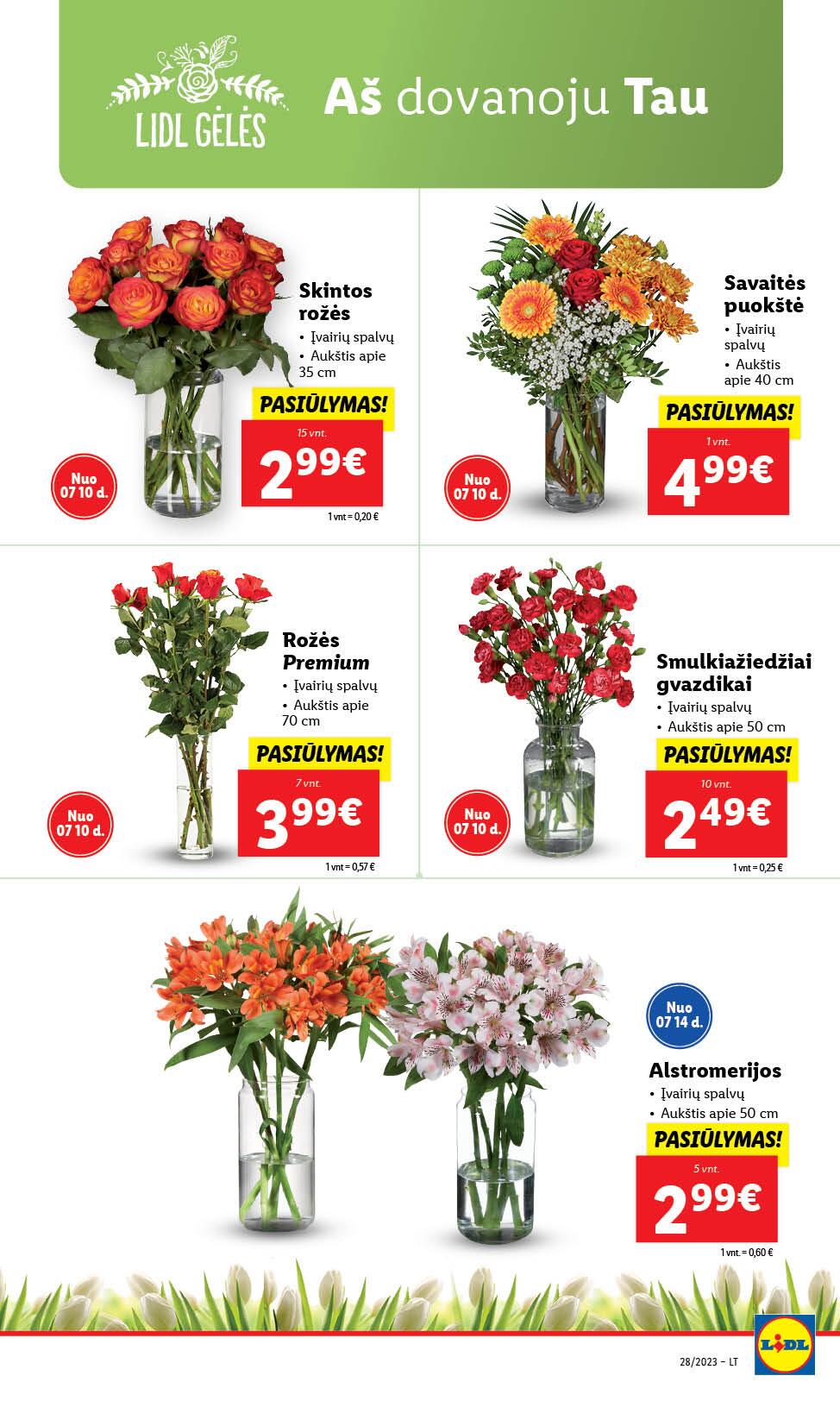 Naujausias LIDL kaininis katalogas 2023.07.10 - 2023.07.16