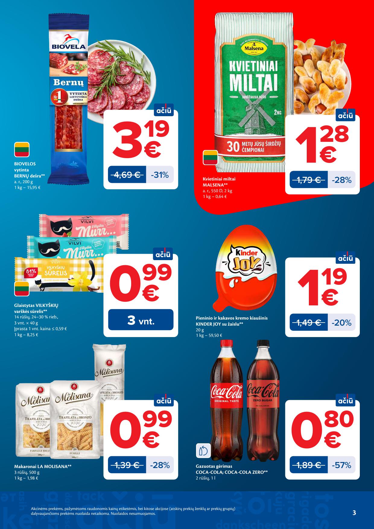 Naujausias MAXIMA kaininis katalogas 2026.03.24 - 2026.03.30