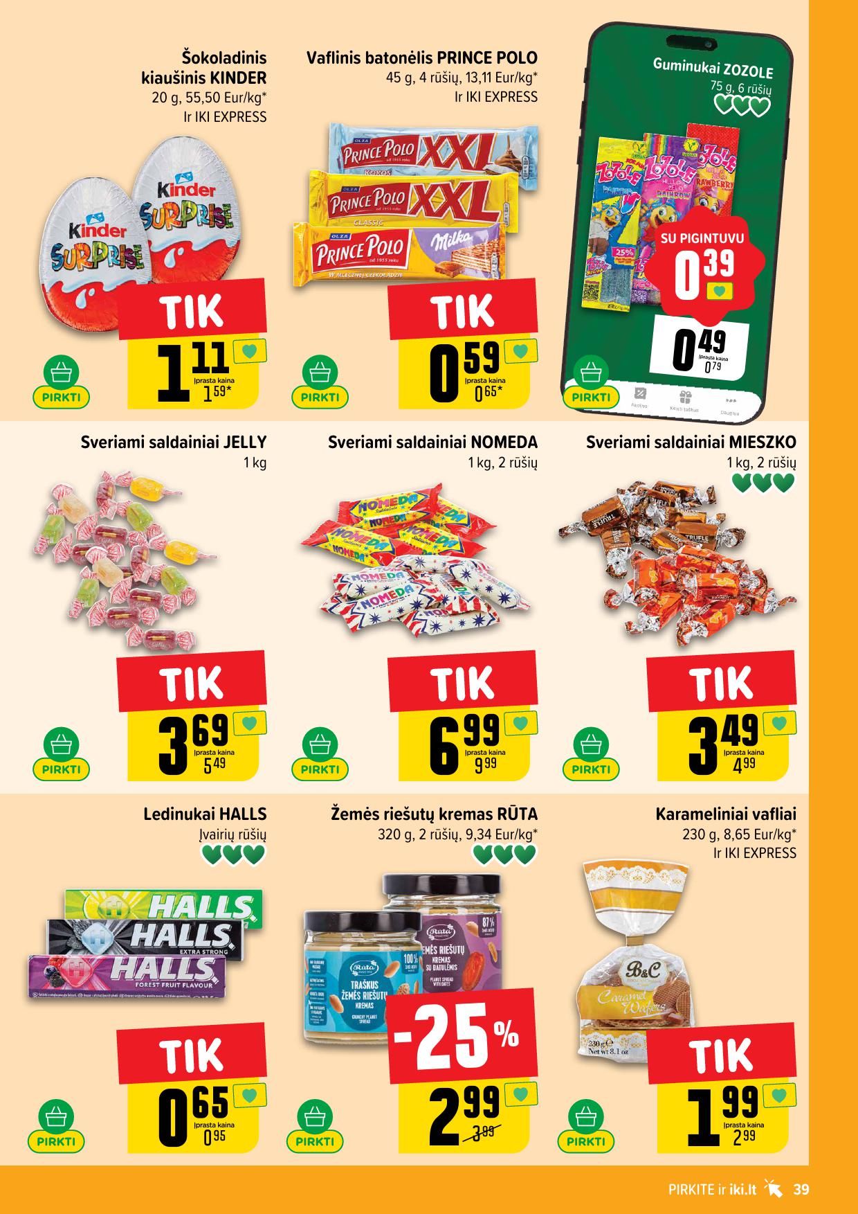 IKI SAVAITĖLĖ akcijų ir nuolaidų leidinys Nr.33 2026.08.10 - 2026.08.16