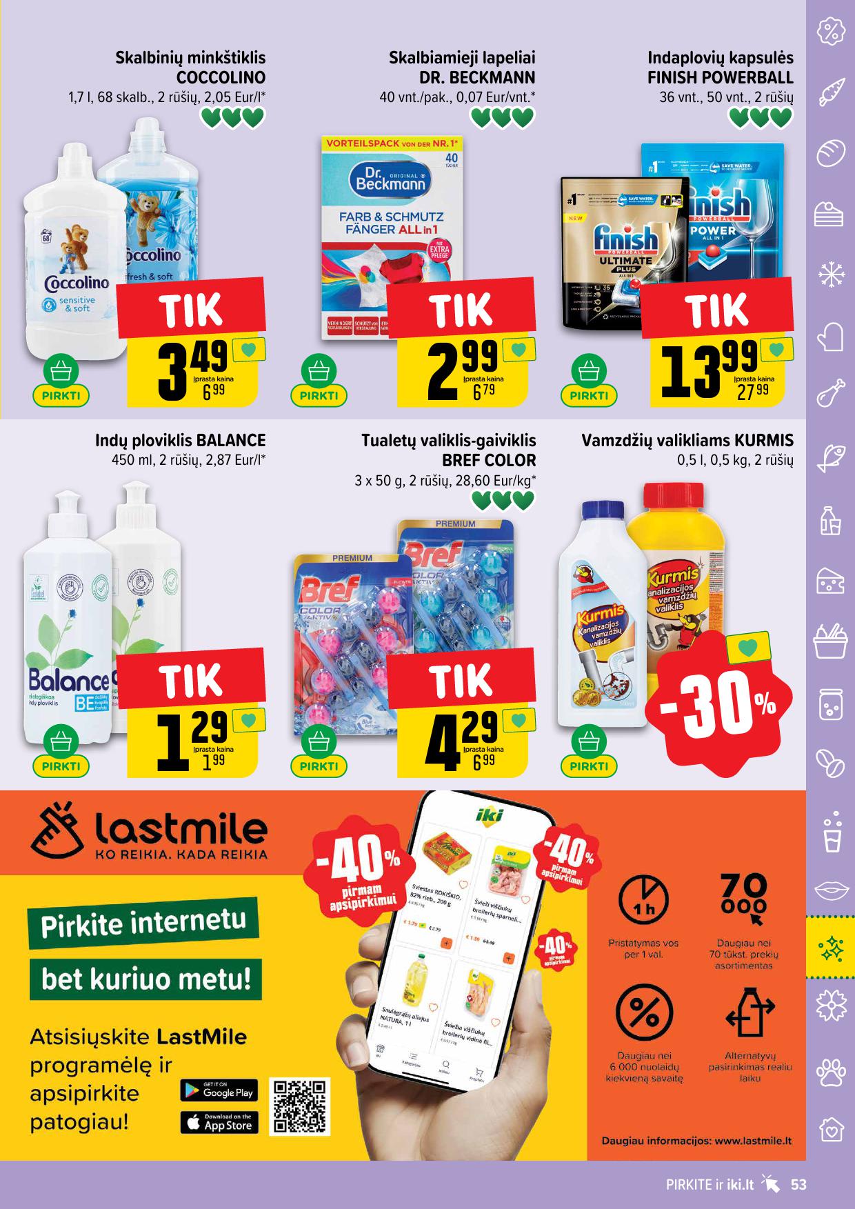 IKI SAVAITĖLĖ akcijų ir nuolaidų leidinys Nr.31 2025.07.28 - 2025.08.03