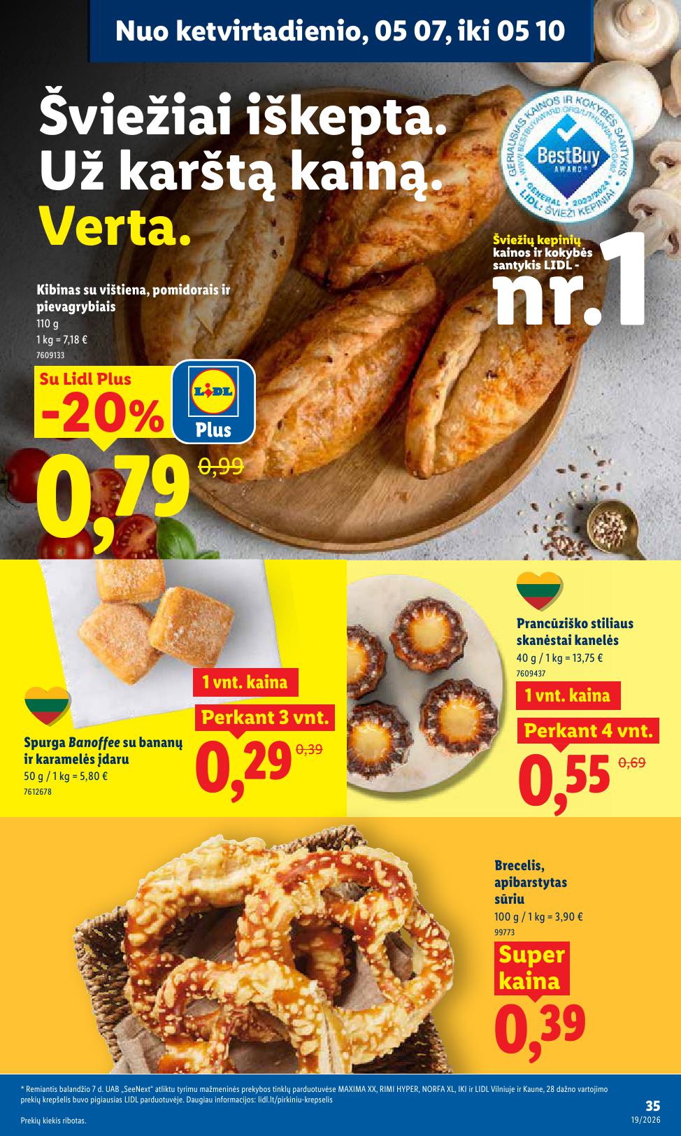 Naujausias LIDL kaininis katalogas 2026.05.04 - 2026.05.10