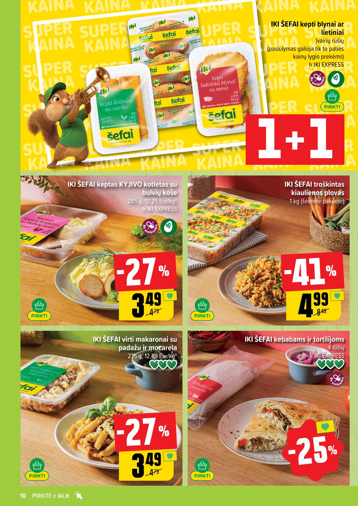 IKI SAVAITĖLĖ akcijų ir nuolaidų leidinys Nr.27 2026.06.29 - 2026.07.05