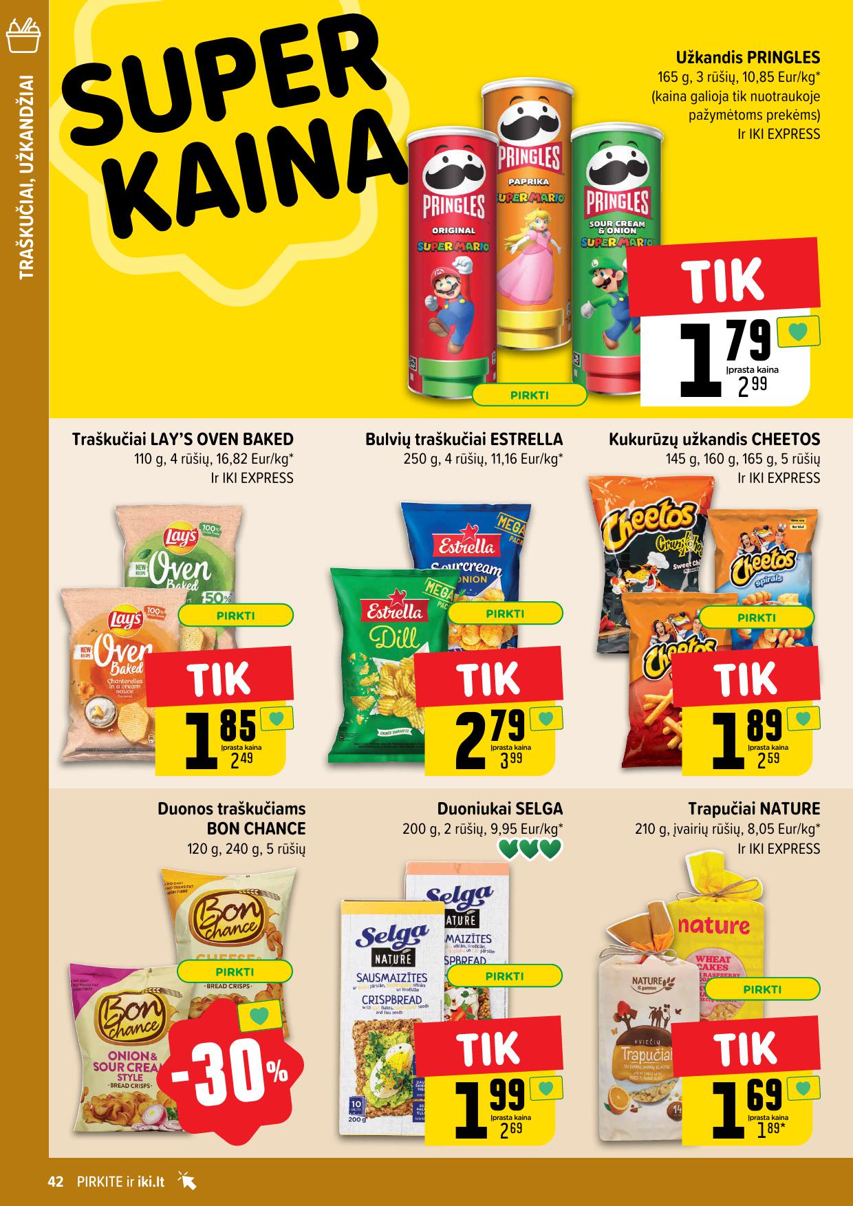 Naujausias IKI kaininis katalogas 2025.03.03 - 2025.03.09