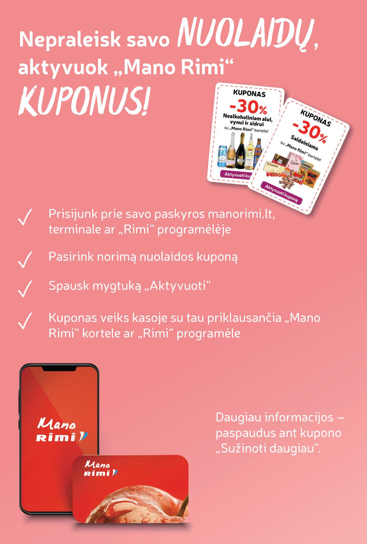 Naujausias RIMI kaininis katalogas 2023.08.08 - 2023.08.14