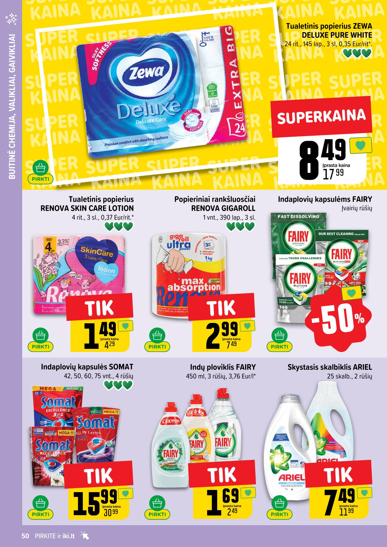 Naujausias IKI kaininis katalogas 2026.01.26 - 2026.02.01