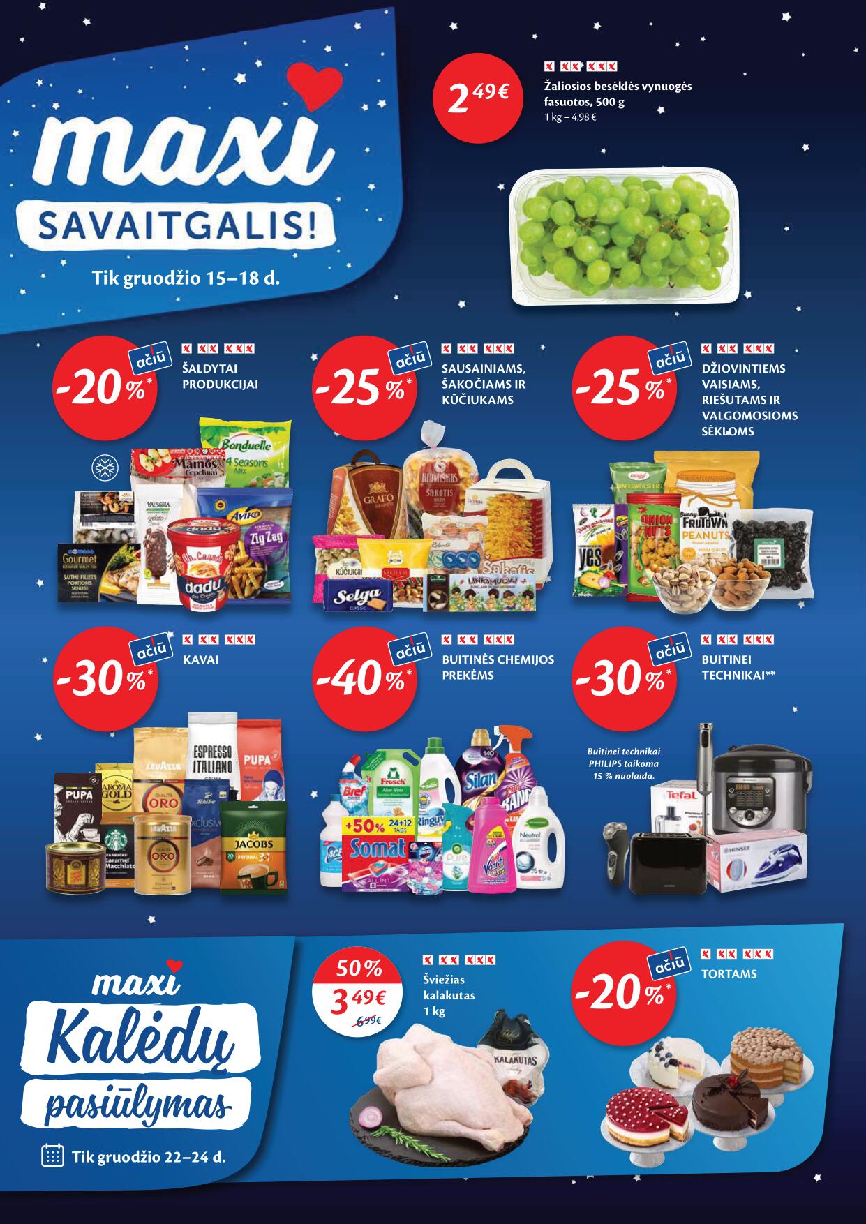 Naujausias MAXIMA kaininis katalogas 2022.12.13 - 2022.12.26