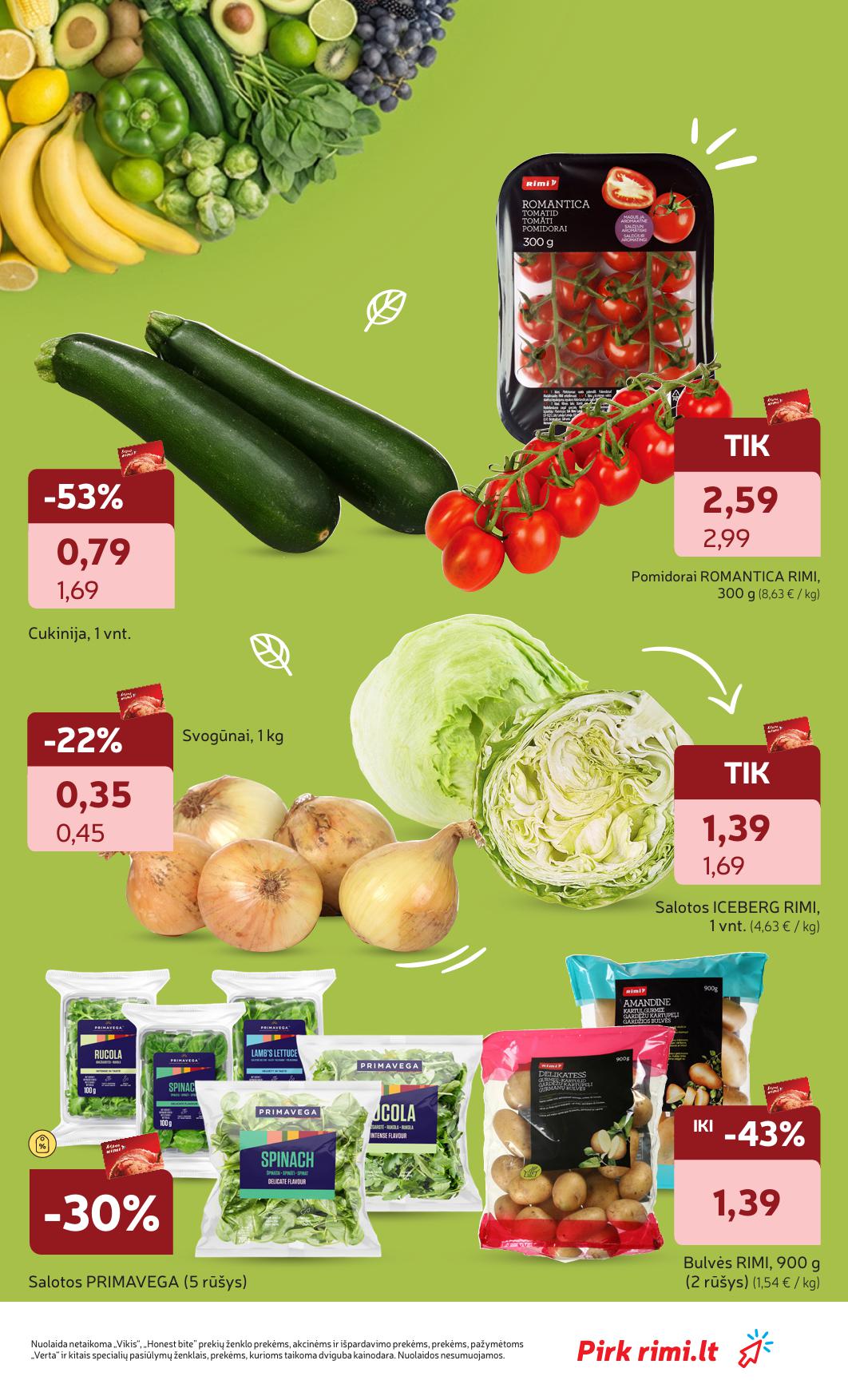 Naujausias RIMI kaininis katalogas 2026.03.31 - 2026.04.06