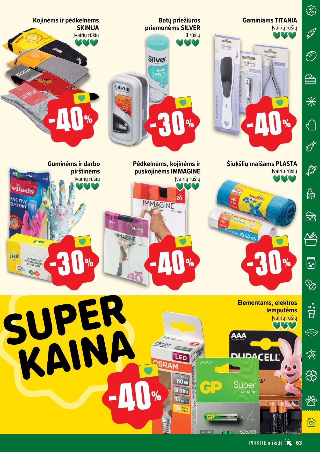 Naujausias IKI kaininis katalogas 2024.02.26 - 2024.03.03