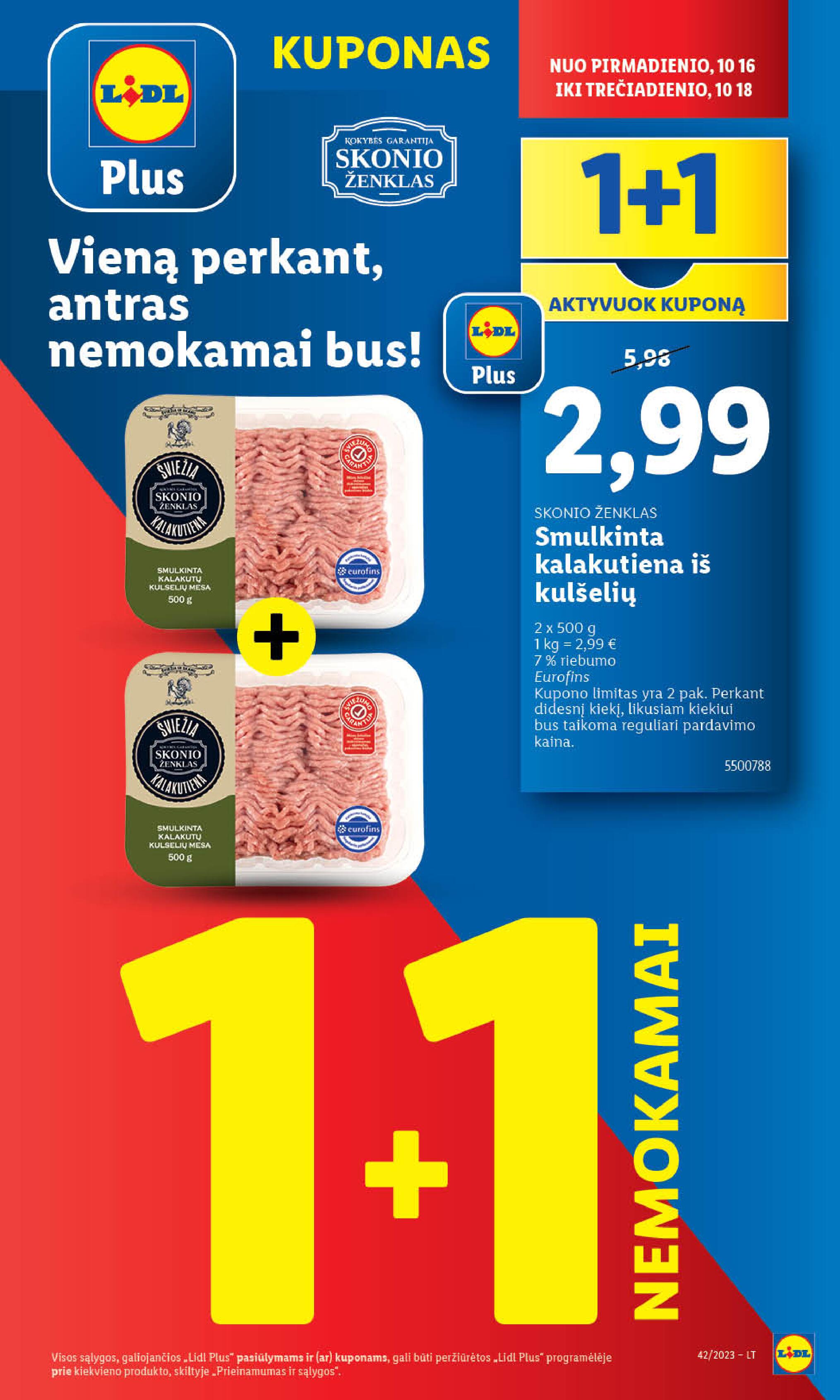 Naujausias LIDL kaininis katalogas 2023.10.16 - 2023.10.22