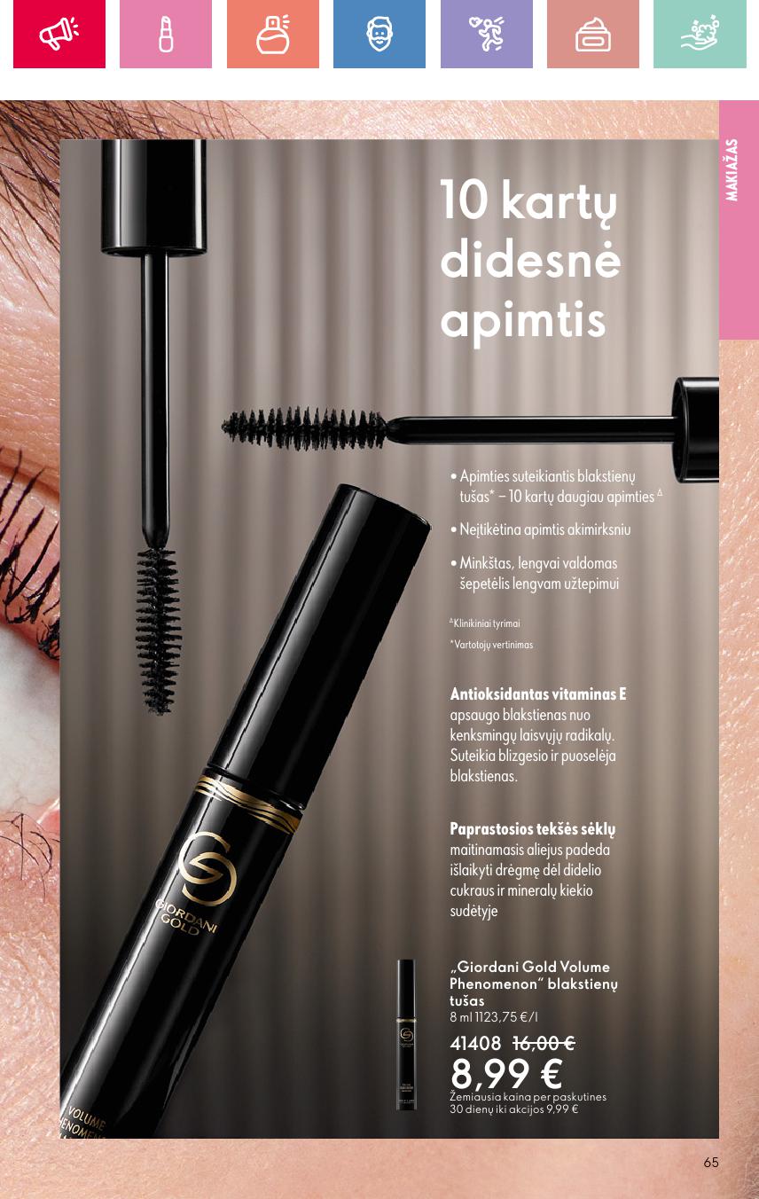 Naujas ORIFLAME katalogas galioja 2025.06.22 - 2025.07.12