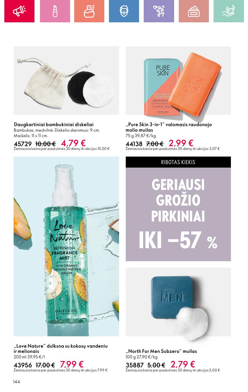Naujas ORIFLAME katalogas galioja 2025.05.11 - 2025.05.31