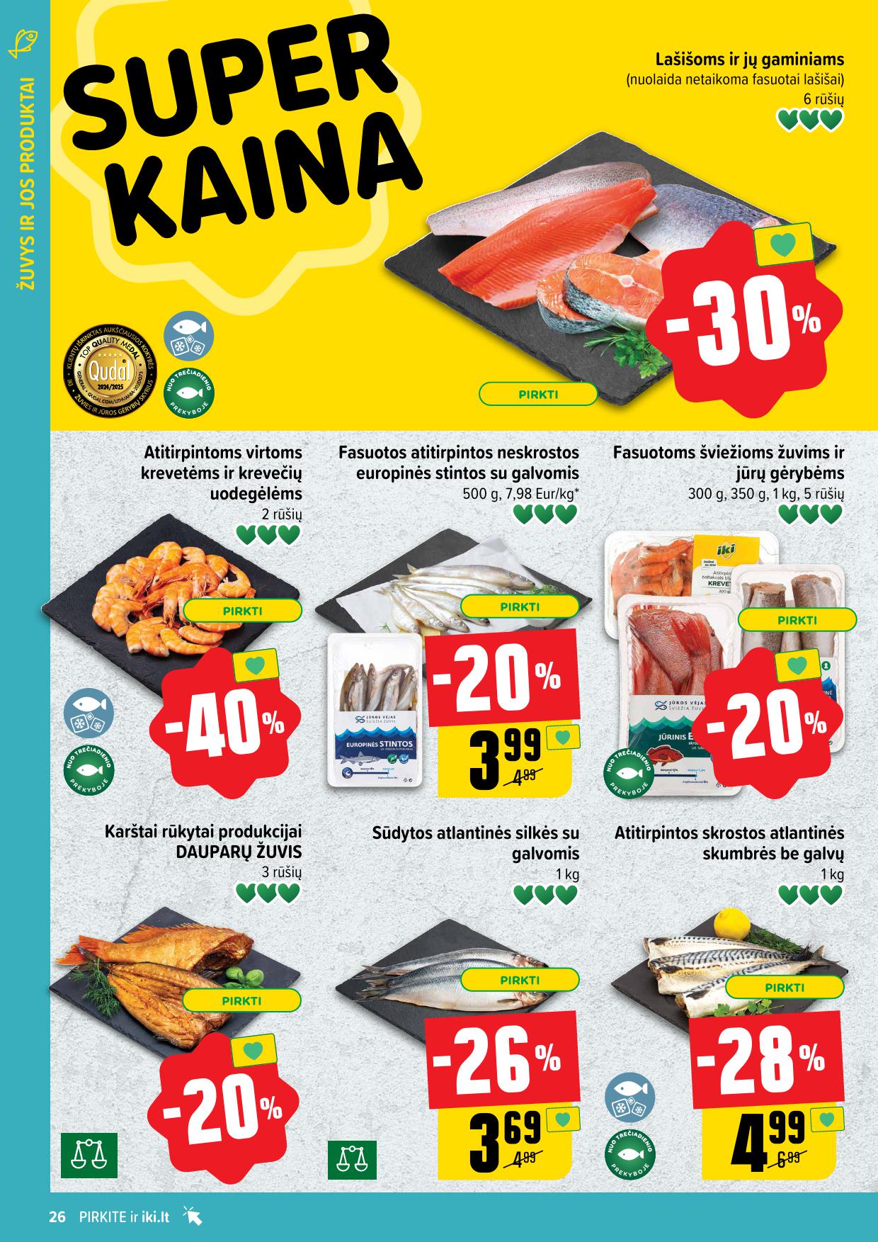 Naujausias IKI kaininis katalogas 2025.02.17 - 2025.02.23