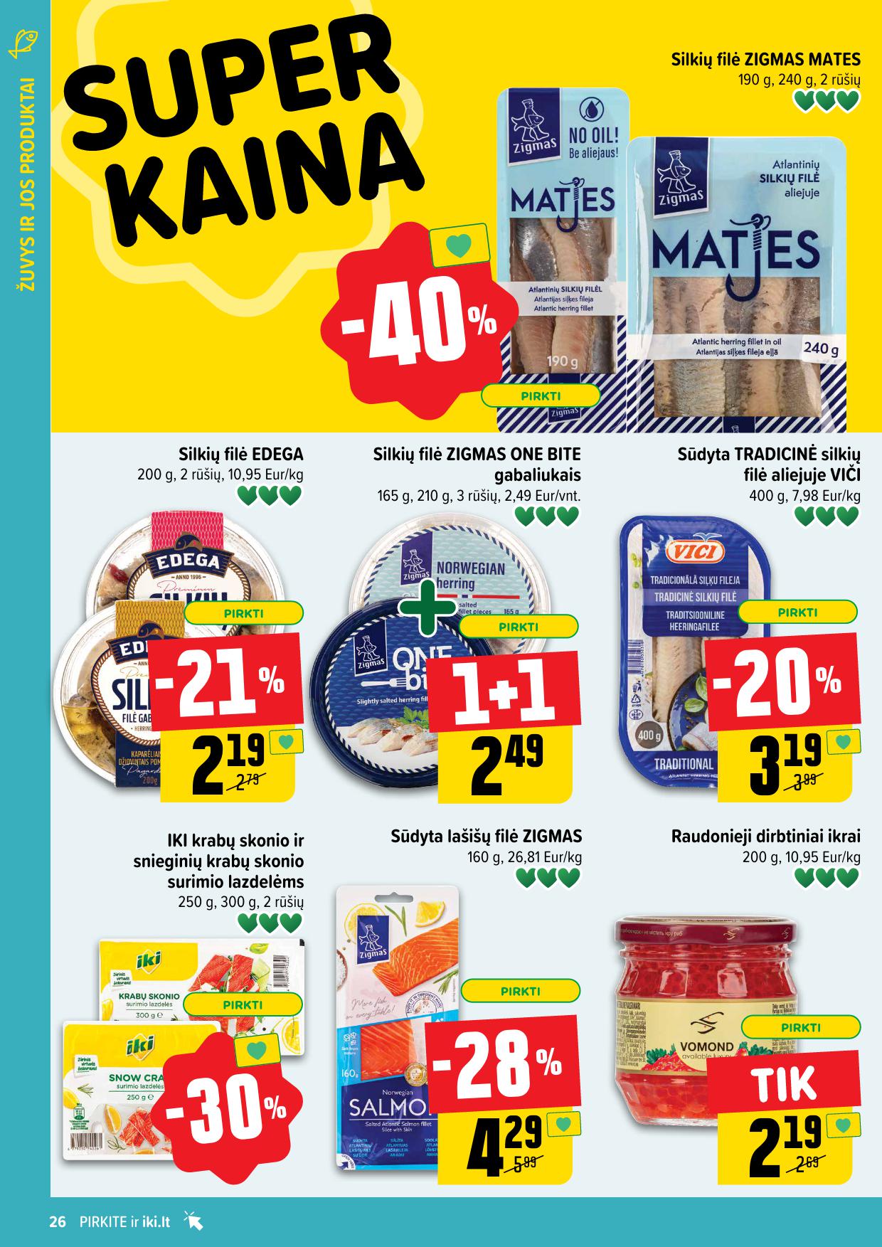 Naujausias IKI kaininis katalogas 2024.06.24 - 2024.06.30