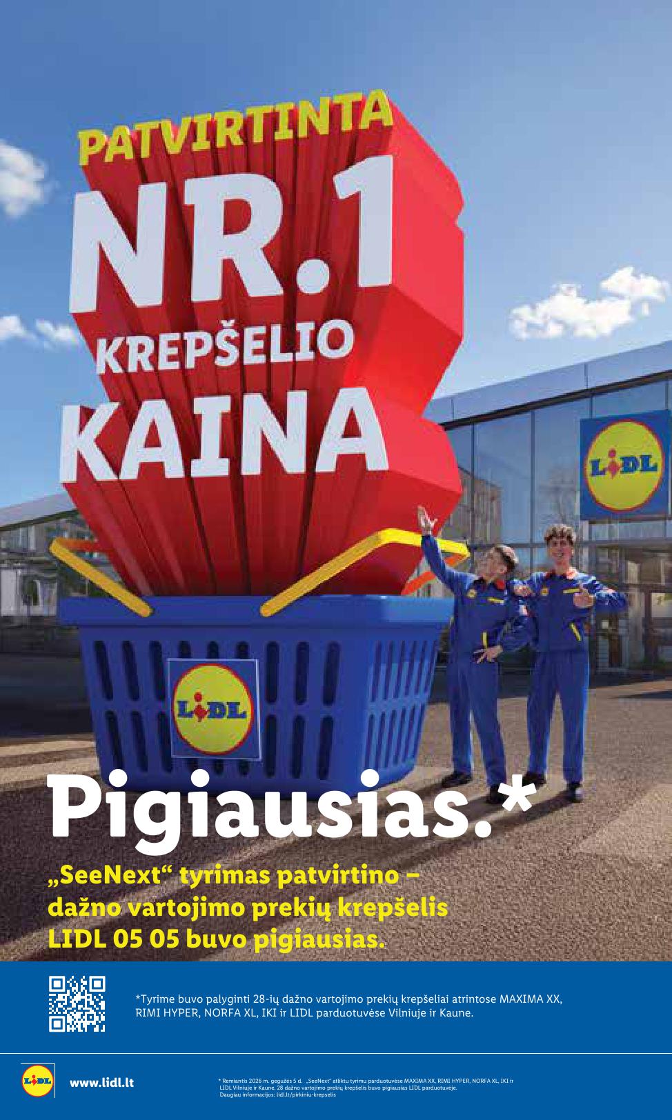 Naujausias LIDL kaininis katalogas 2026.06.01 - 2026.06.07