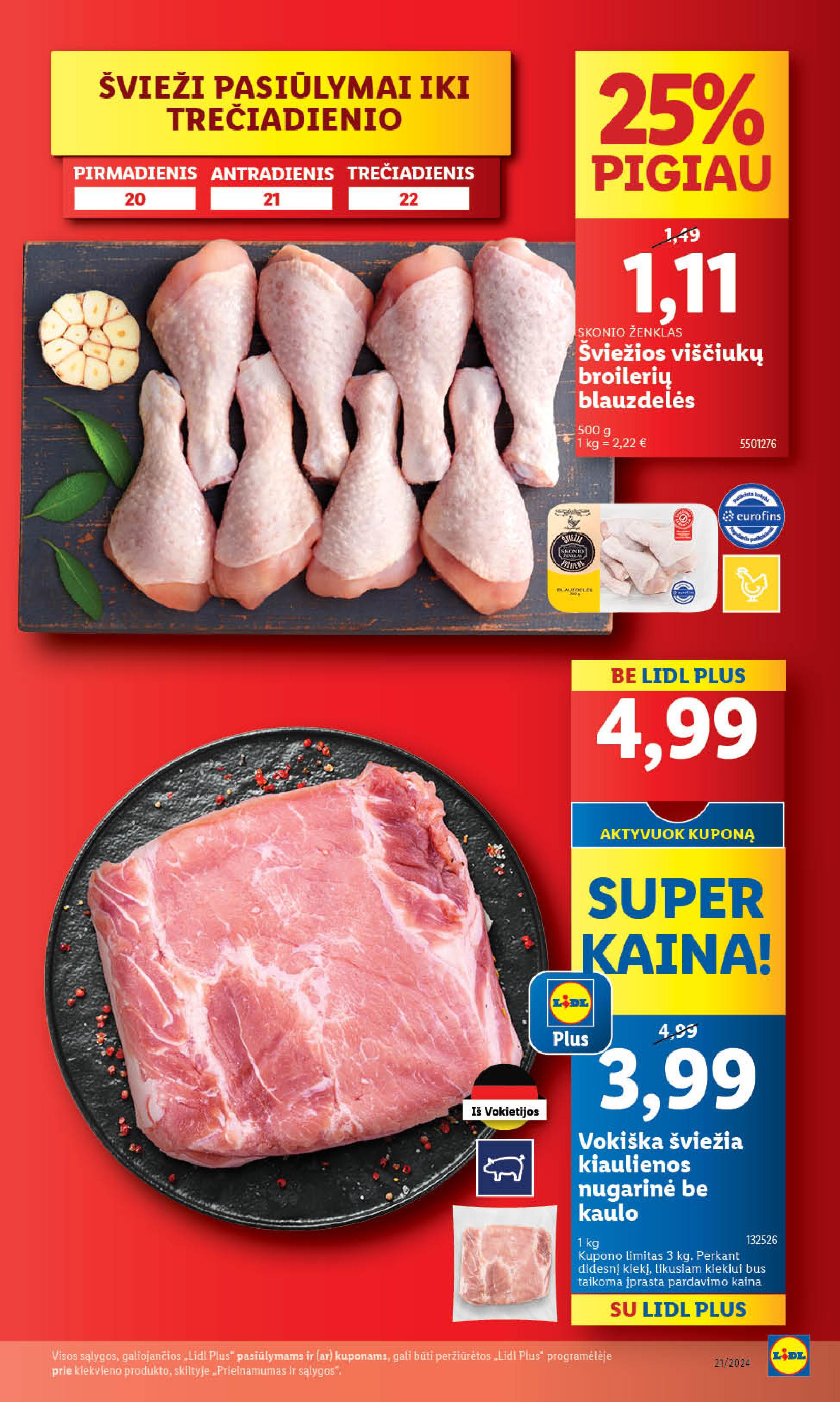 Naujausias LIDL kaininis katalogas 2024.05.20 - 2024.05.26