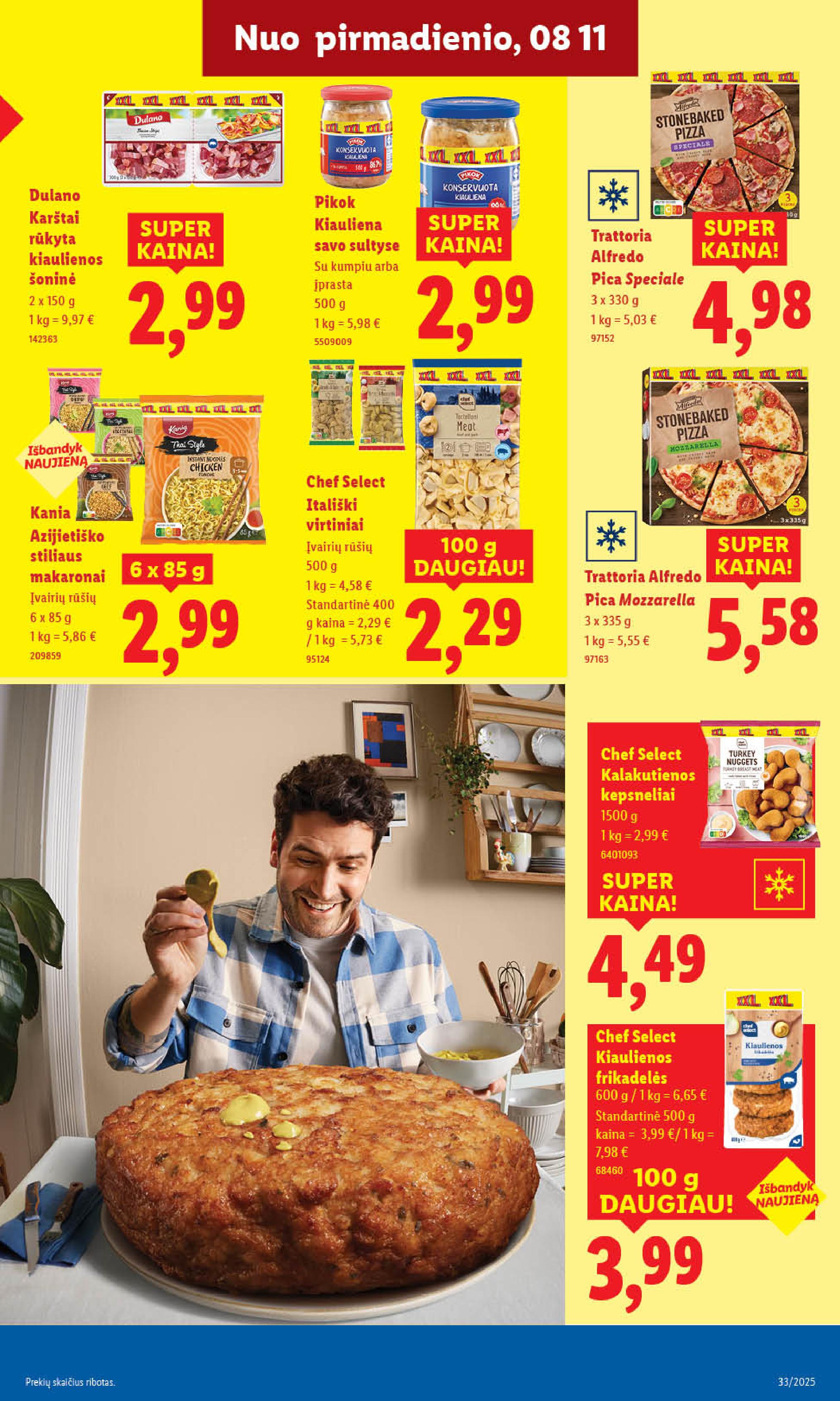 Naujausias LIDL kaininis katalogas 2025.08.11 - 2025.08.17
